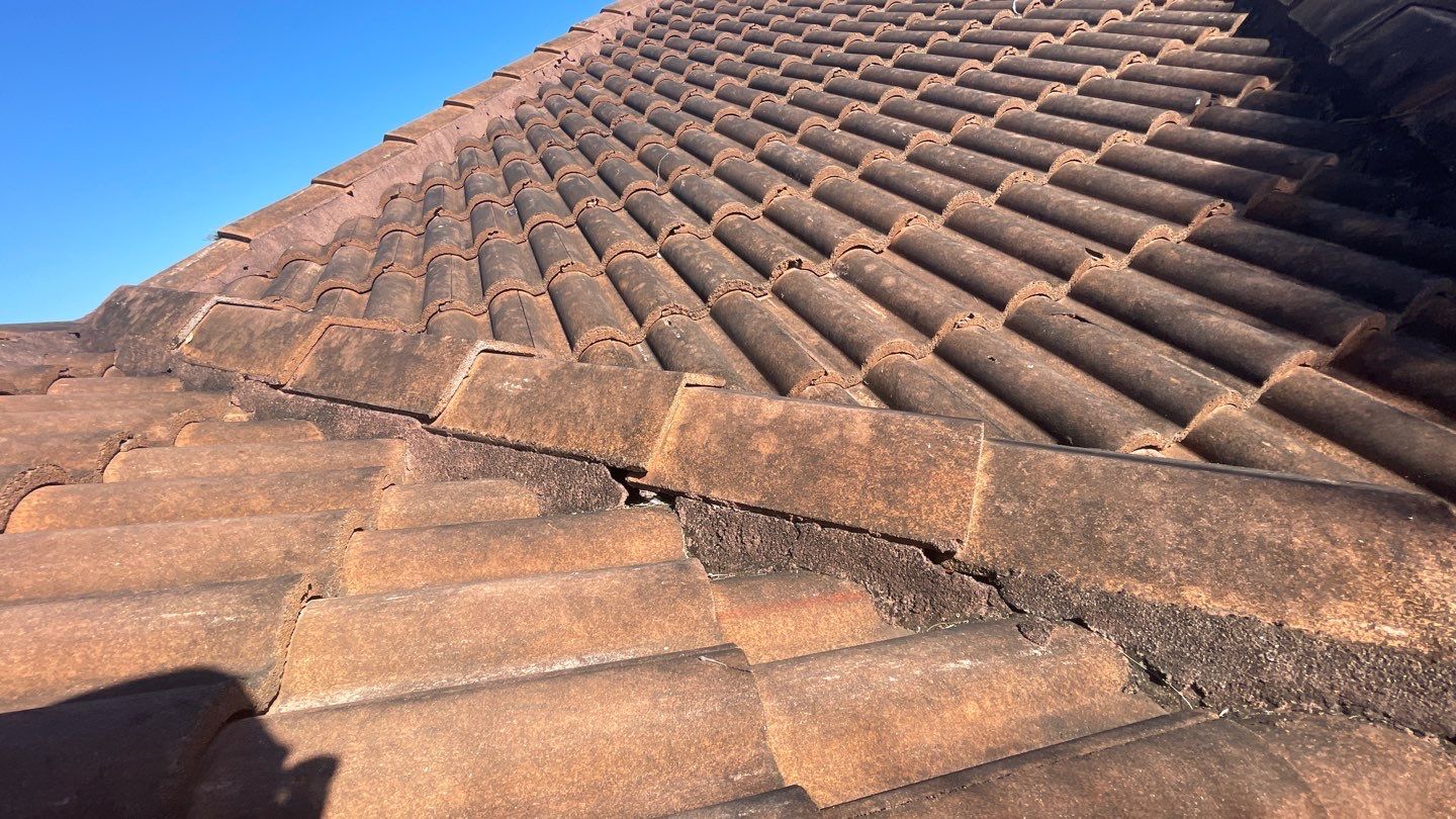 Residential Roofing Repair using Concrete Tile by Four Peaks Roofing