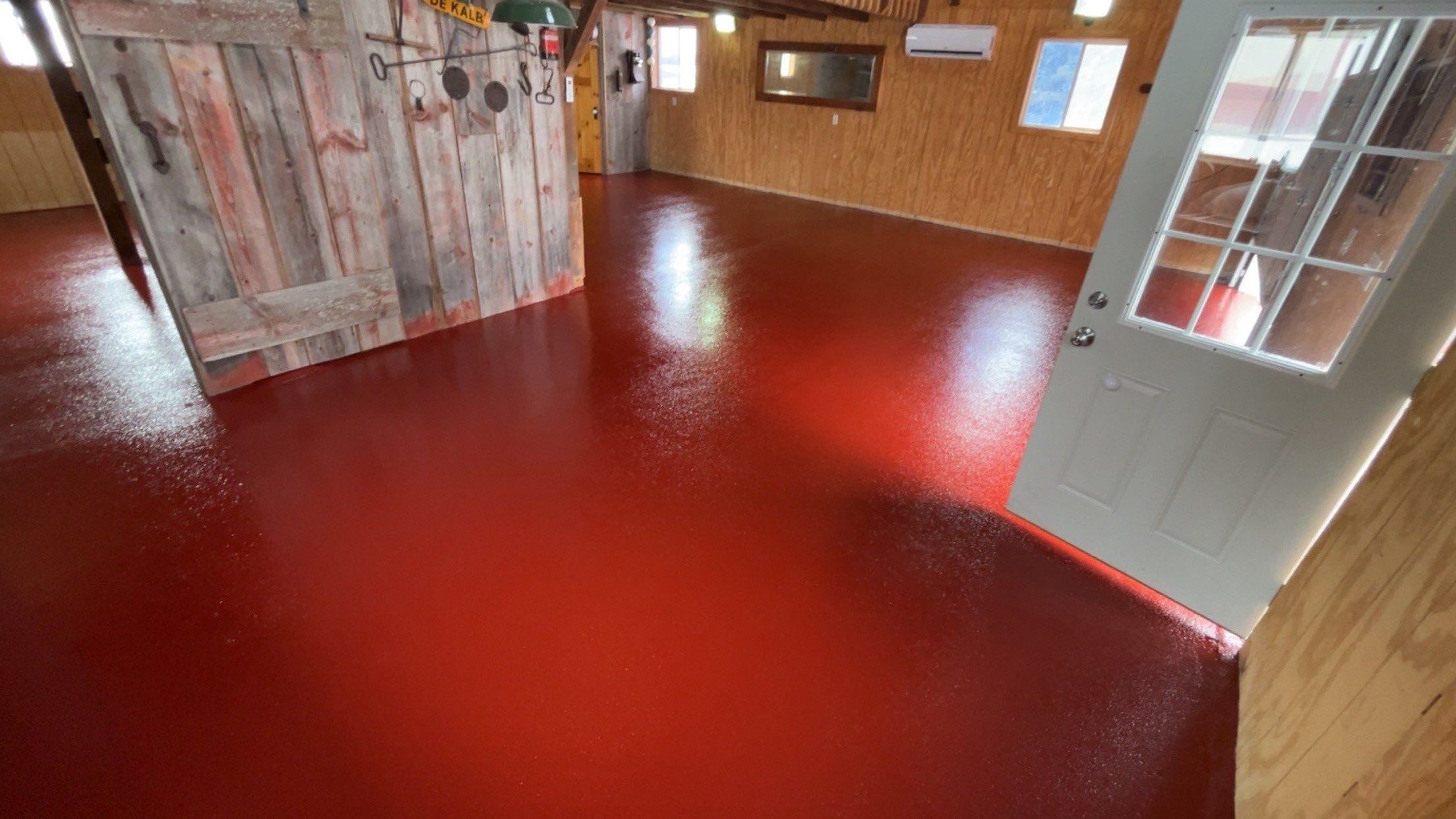 Tile Red by Granite Garage Floors