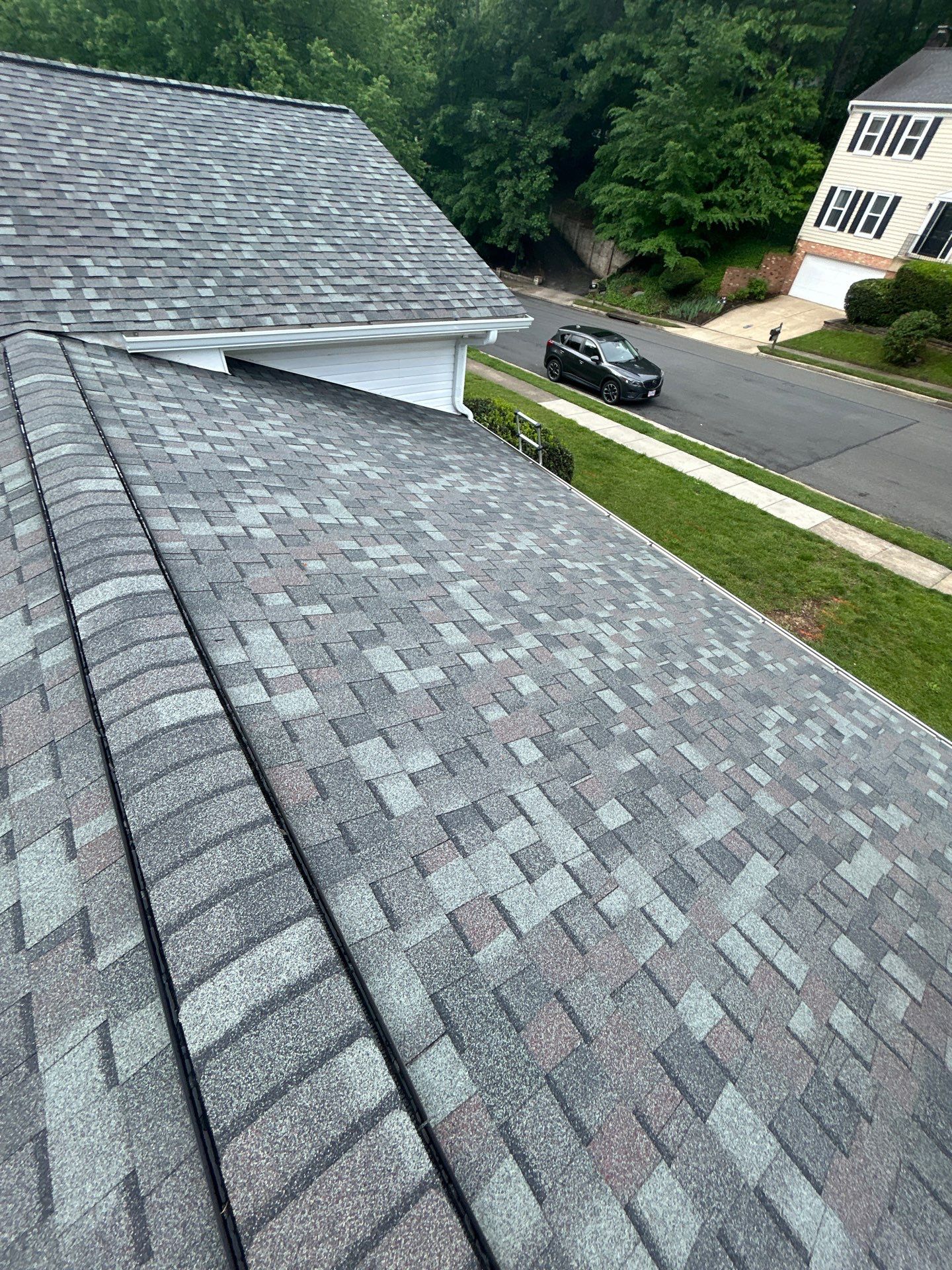 Montclair: Residential Roof Replacement with CertainTeed Landmark Pro in Max Def Colonial Slate by RM Banning, Inc.