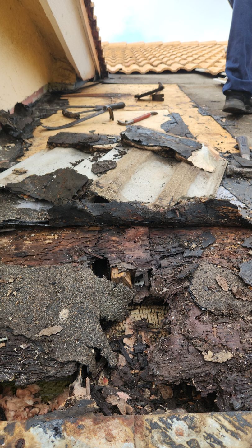 Concrete Tile Roof Repair and Decking Restoration in Delray Beach by Aastro Roofing
