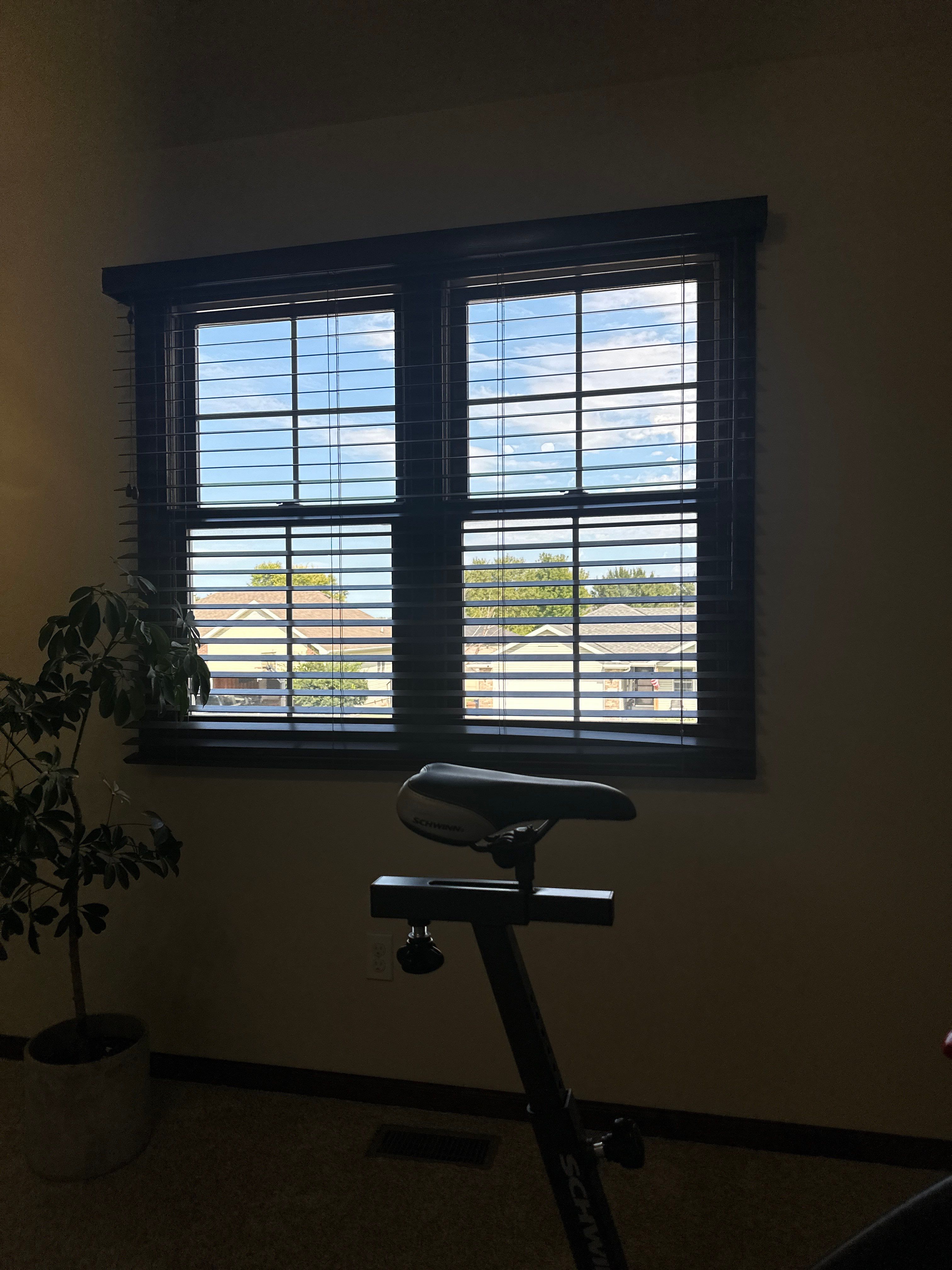 Interior White Door and Dark Wood Trim Installation in Lincoln by CompanyCam Sales Demo