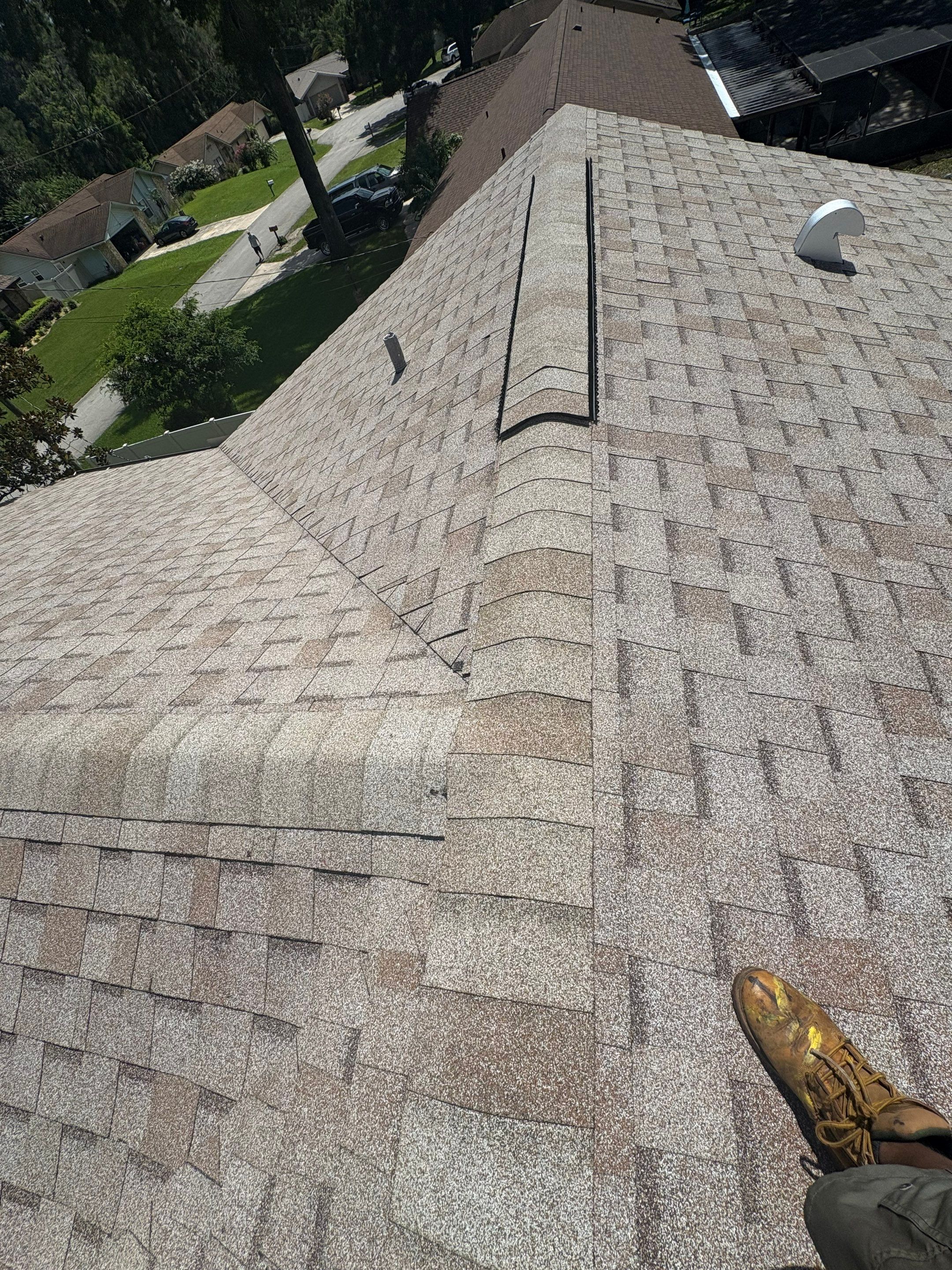 Architectural Shingle Roof Replacement and Attic Inspection in Orange City by Pinnacle Roofing Group