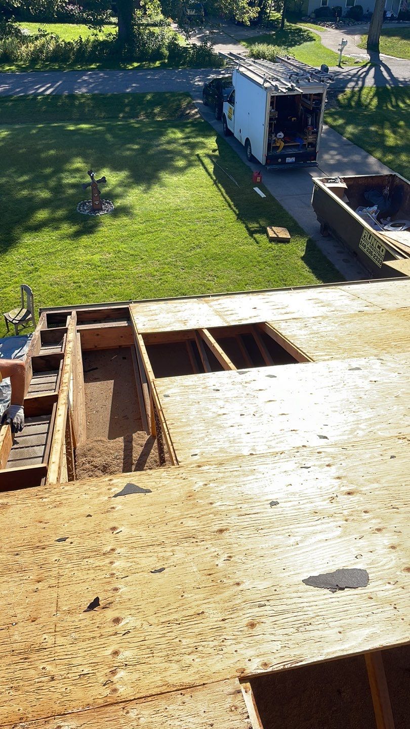 Residential Roofing Installation using Replace Shingles on Residential roof  by Smart Roof