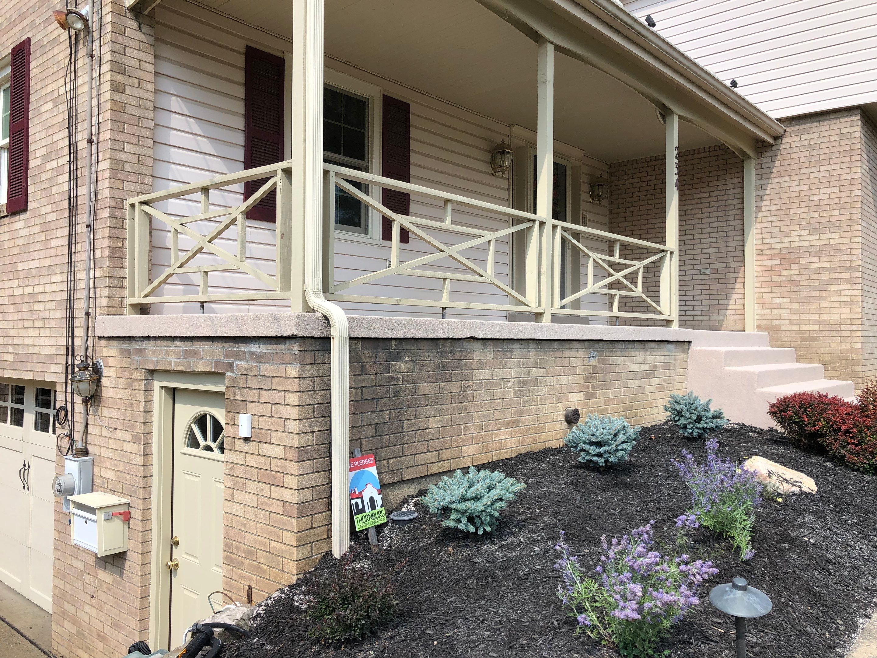 Porch, steps and Garage Project in Crafton by Floors in a Day, Inc