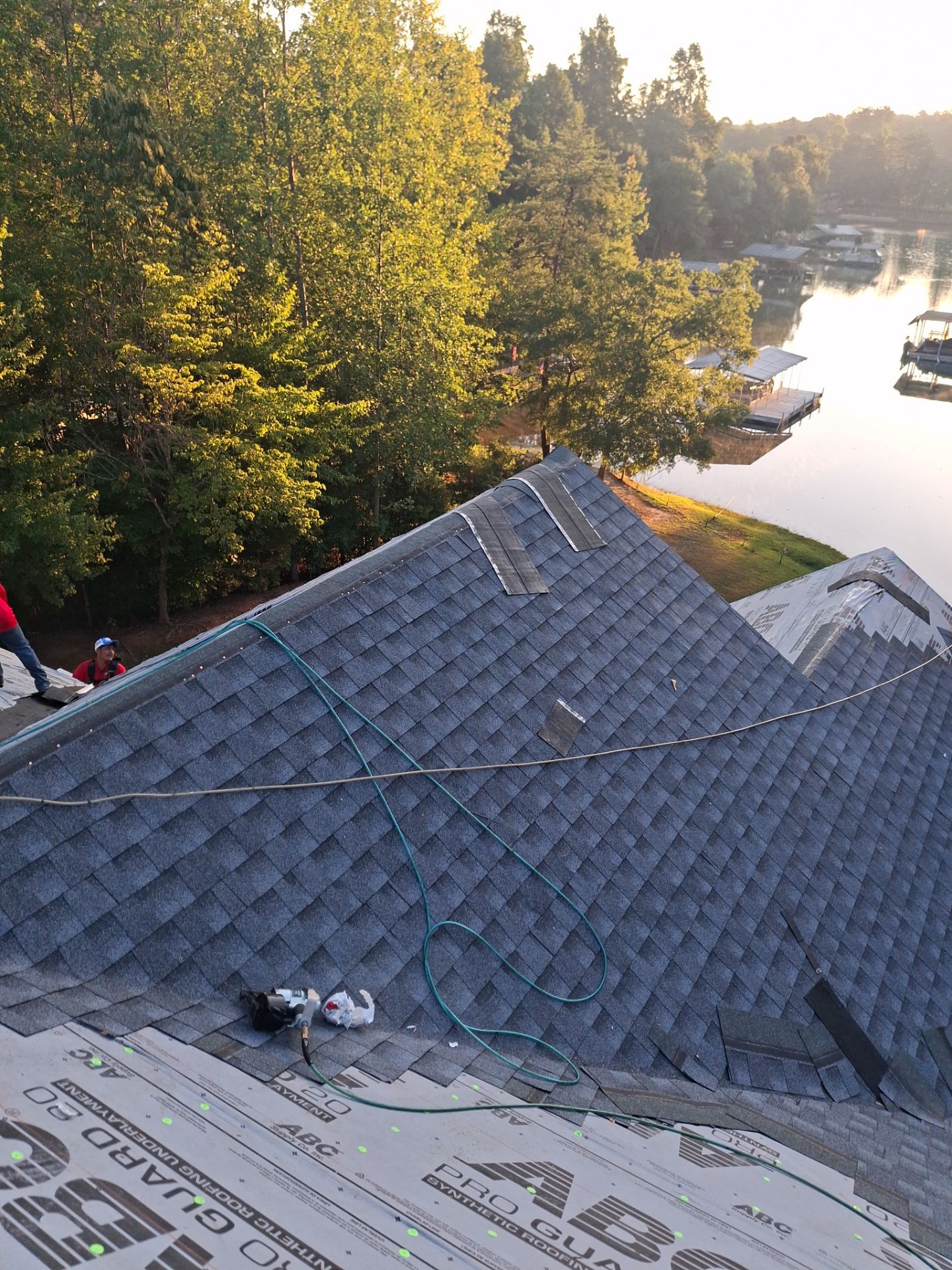 Keowee Insurance Roof with 7in Gutters by Roofsters