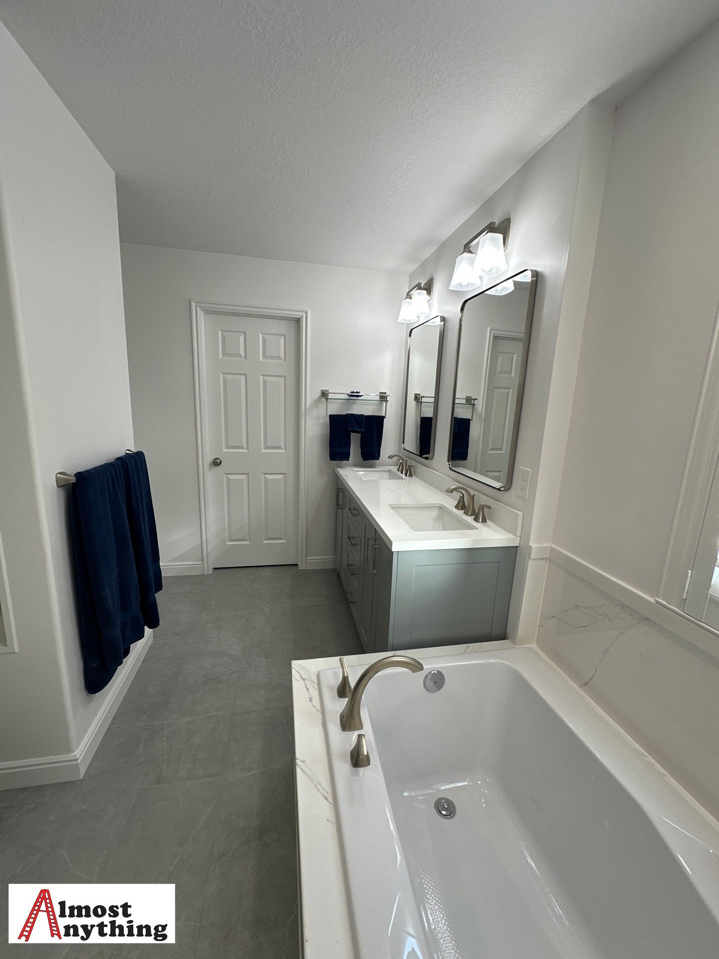 Bathroom by Almost Anything Remodeling 