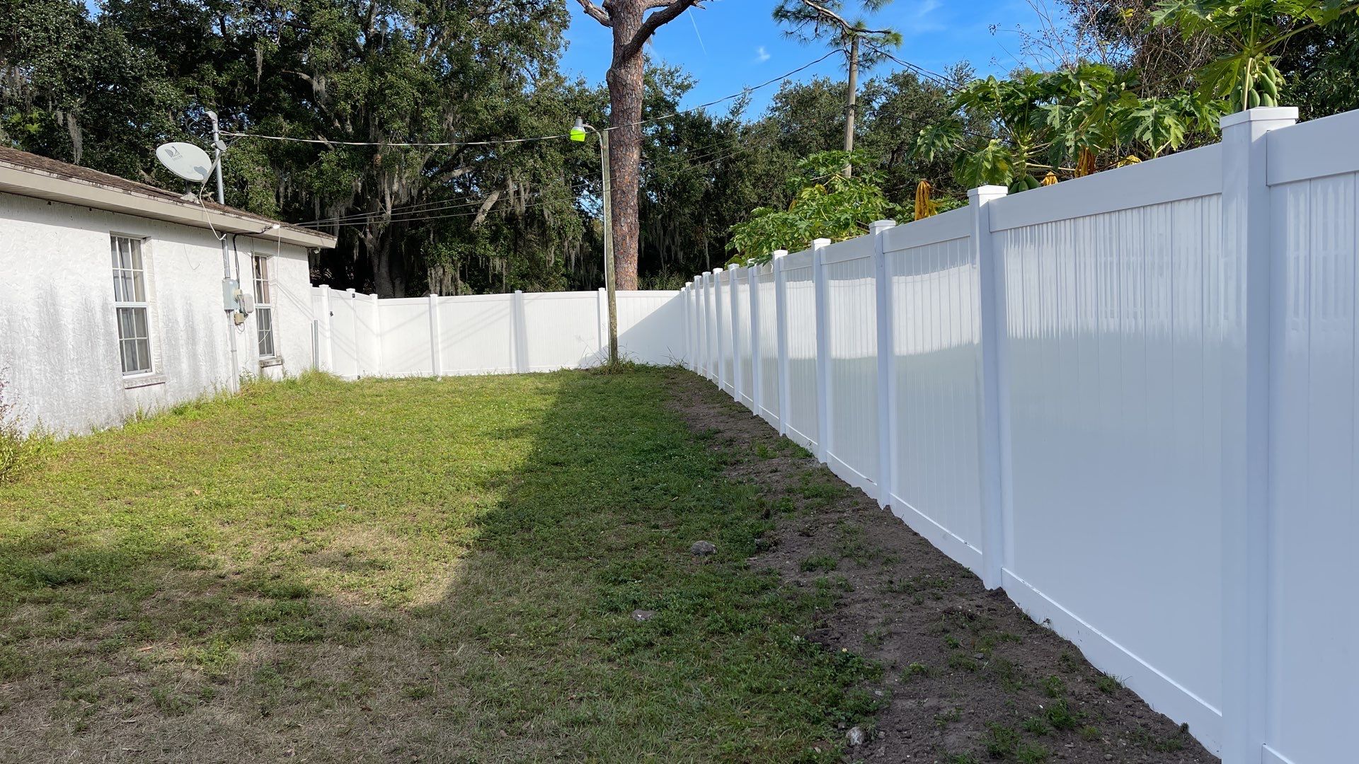 Bradenton, FL 6 ft. Tall White Vinyl Privacy Fence  by Asap fence and gates, LLC