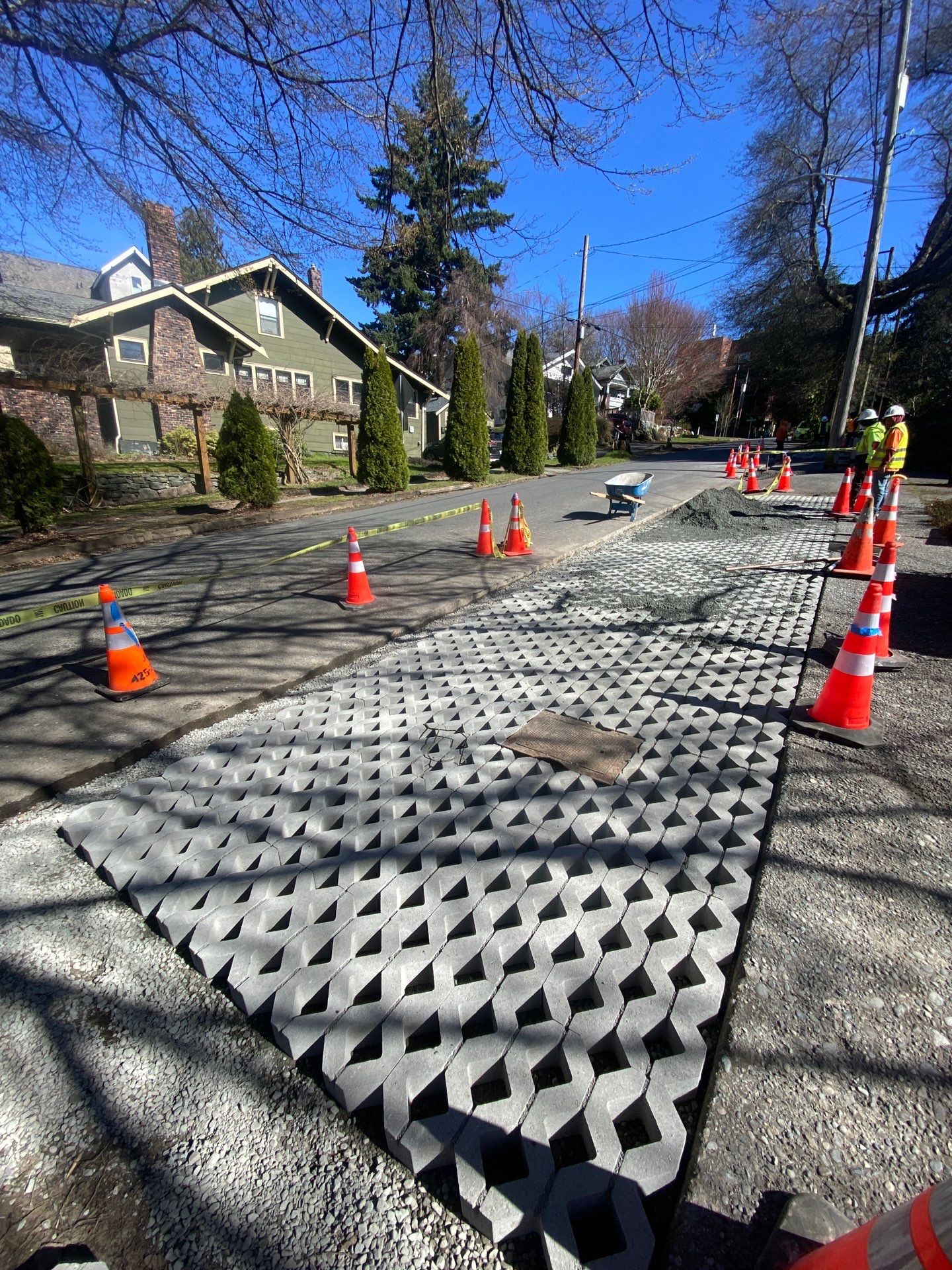 Russell | Turfstone Pavers Driveway  by Jireh Asphalt & Concrete Inc 