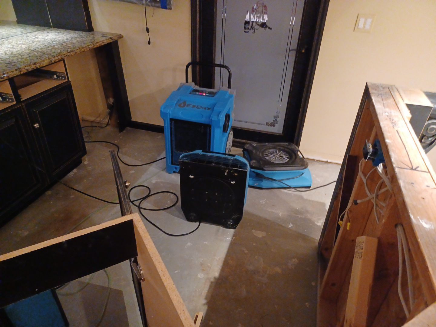 Project in Novi by EzDry Water Mitigation & Property Restoration