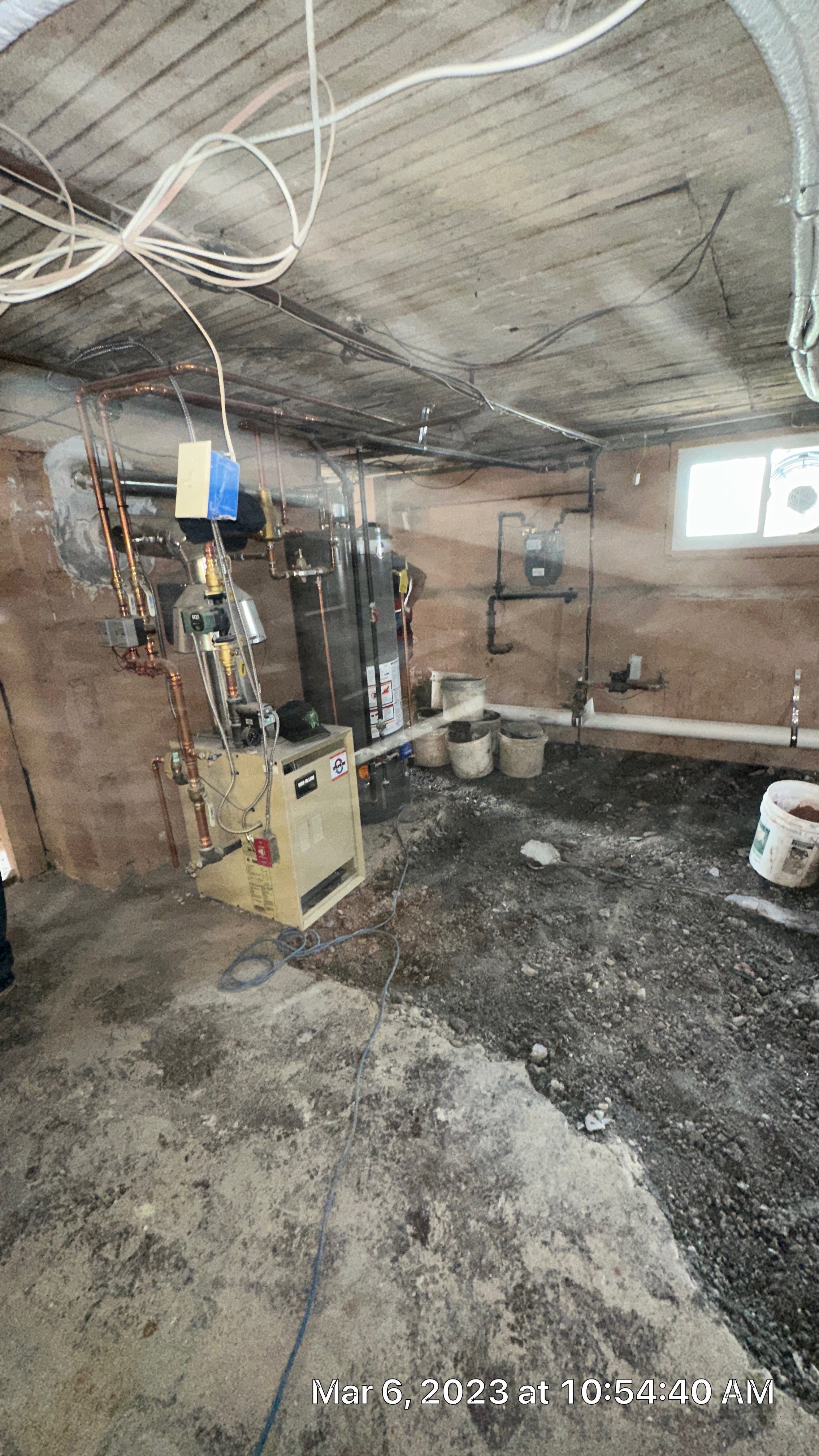 Interior French Drain, Lally Column Replacement & Concrete Floor Replacement in South Orange, NJ by Pure Service Pro, LLC