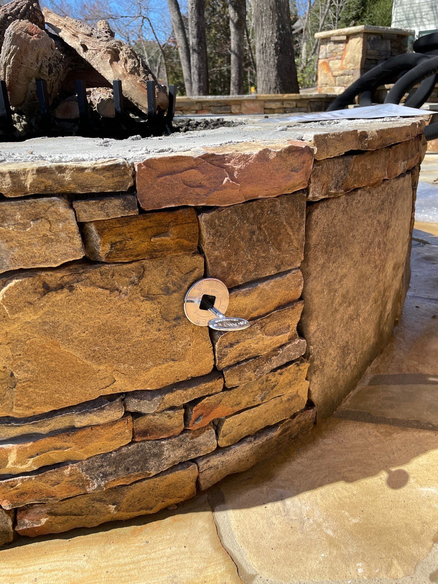 Outdoor Log Set by Smucker Mechanical