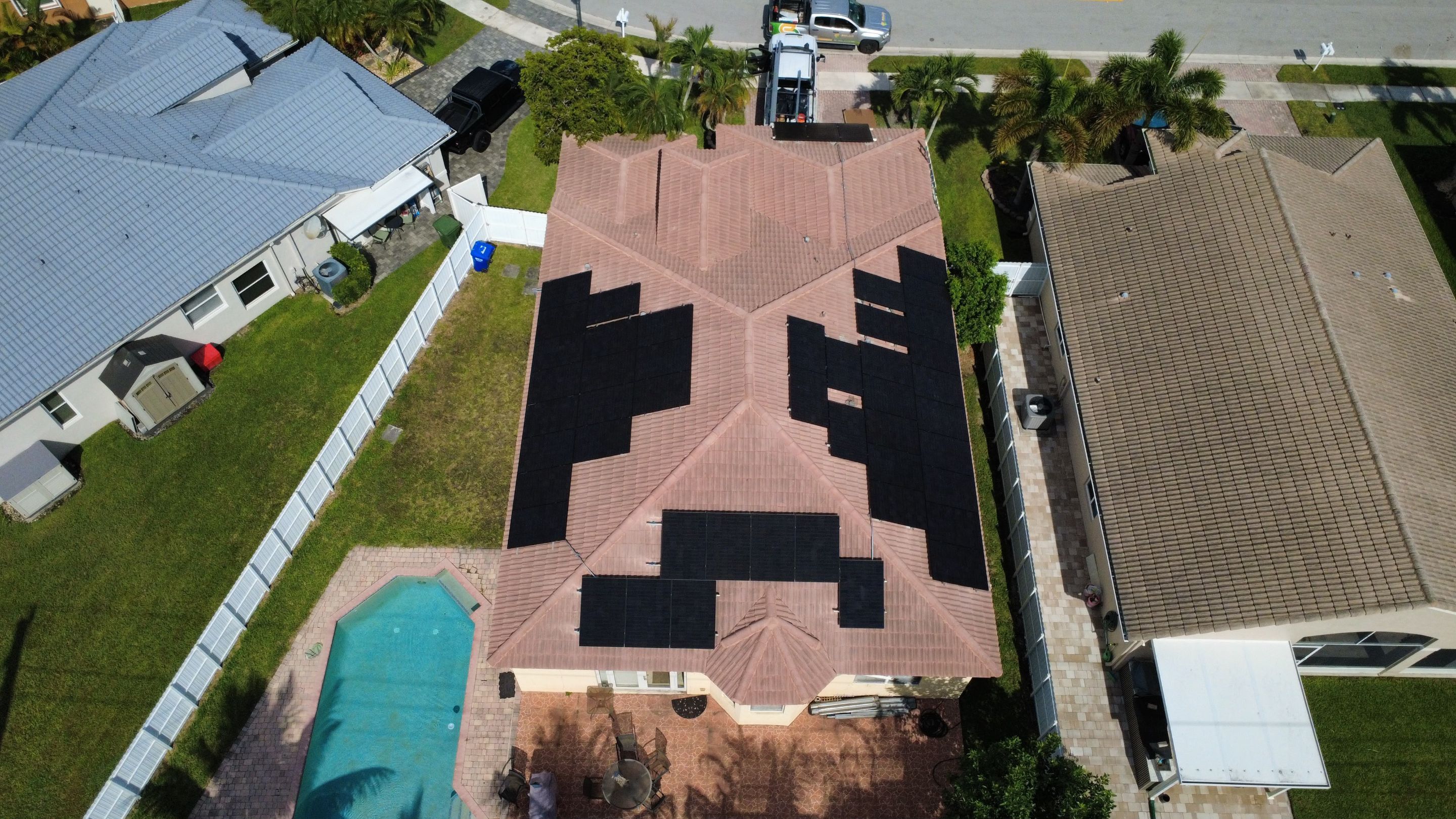 Residential Solar Panel Installation and Electrical Service Upgrade in Pembroke Pines