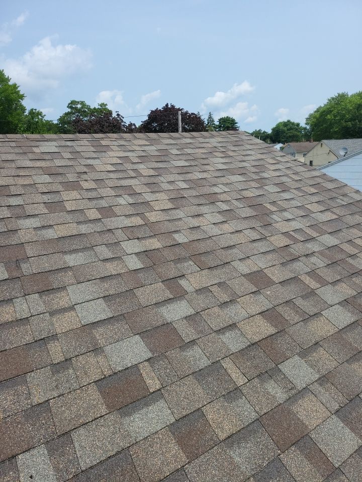 Residential Roofing Installation using Owens Corning Duration Driftwood by A Plus Exterior