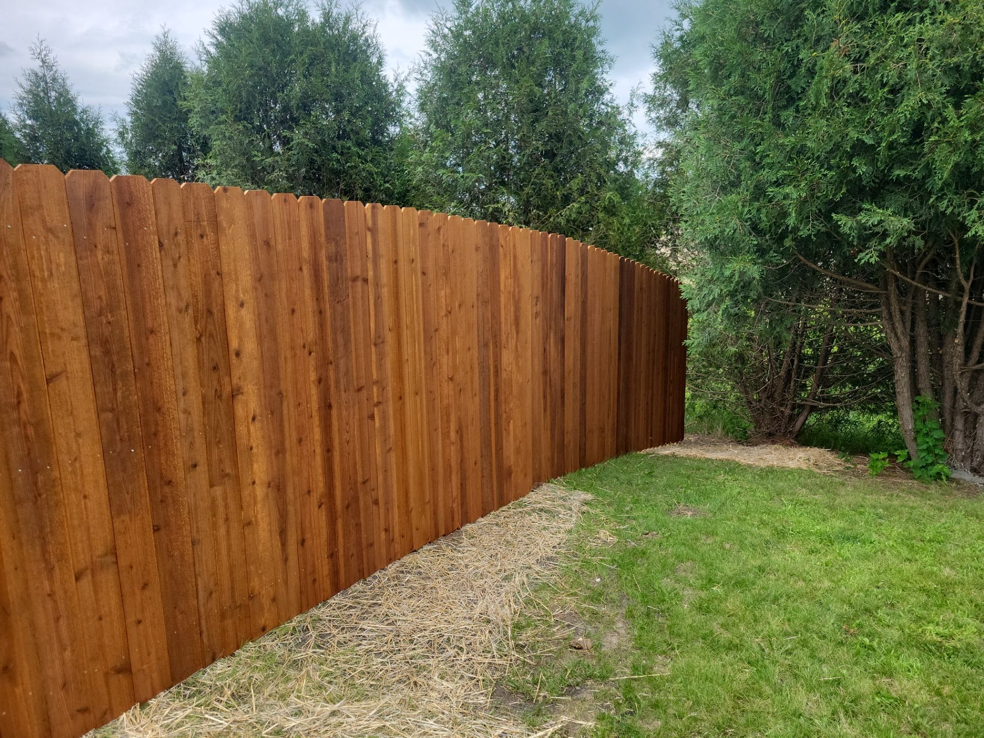 Project in Waverly by Perfect Picket Fence and Stain