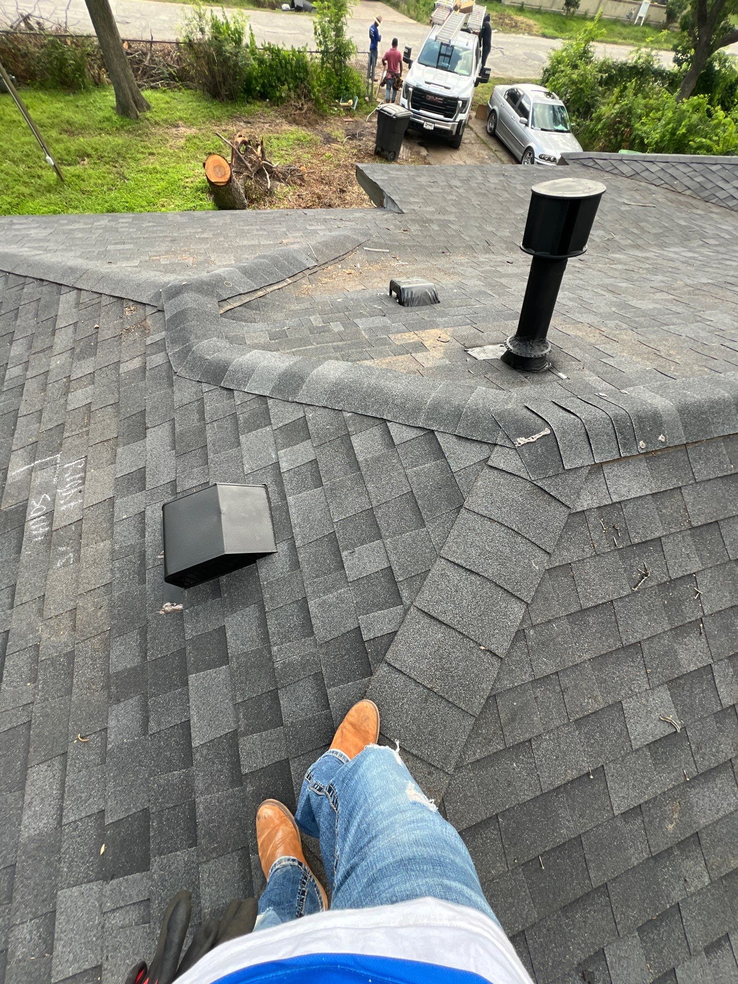 Residential Roofing Repair using Owen's Corning Duration (Lifetime) Shingles by Roof Repair Company