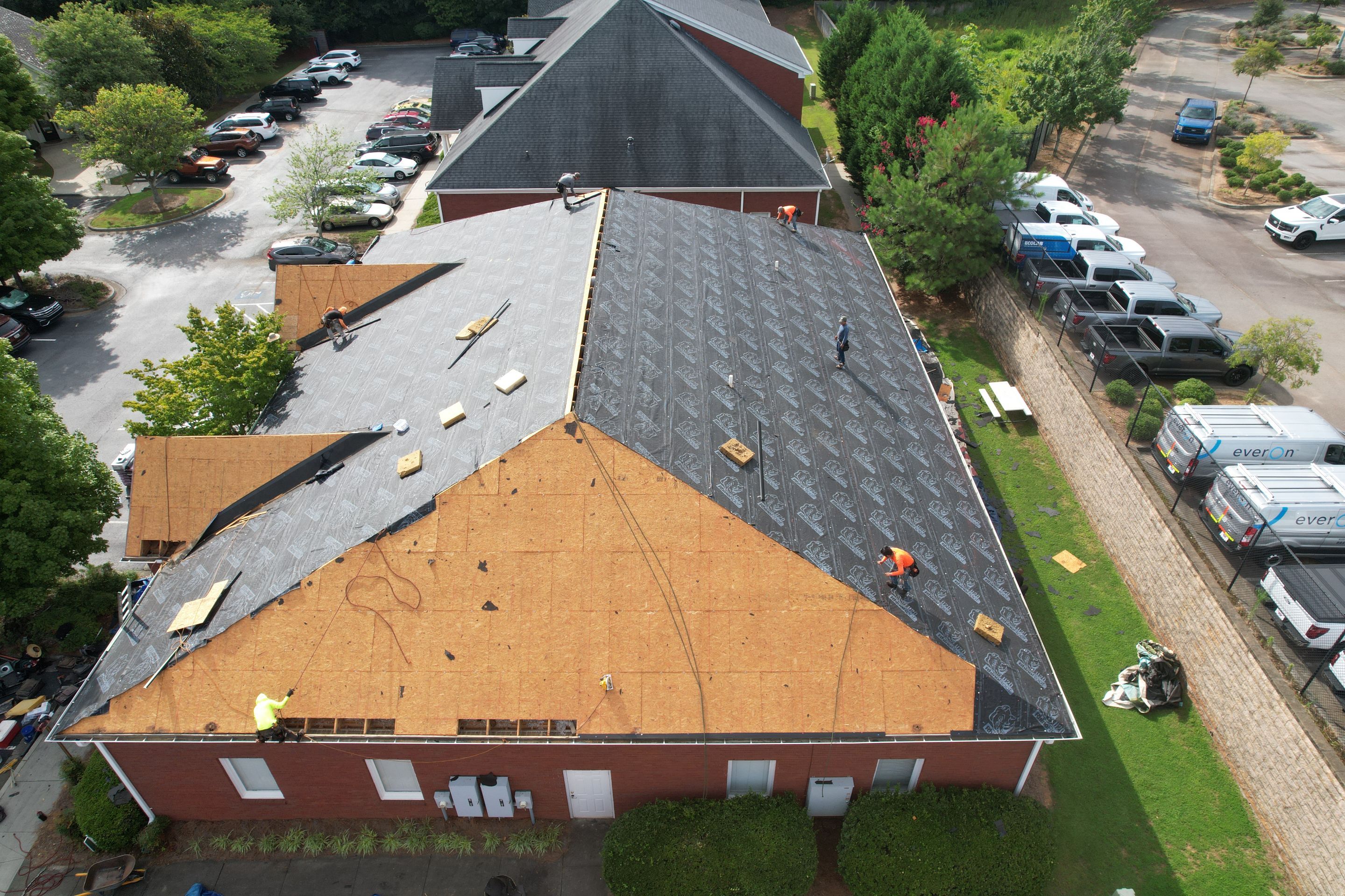 Commercial Roof Replacement using Owens Corning by Inspector Roofing and Restoration
