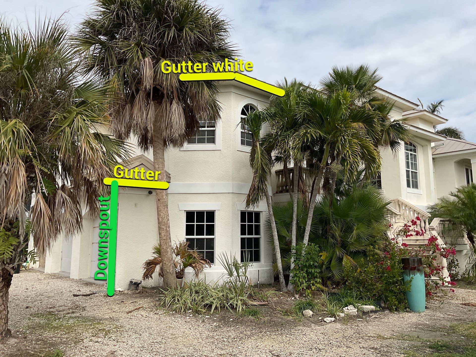 Commercial Gutters for Resorts in Sanibel FL by Gutter Professors