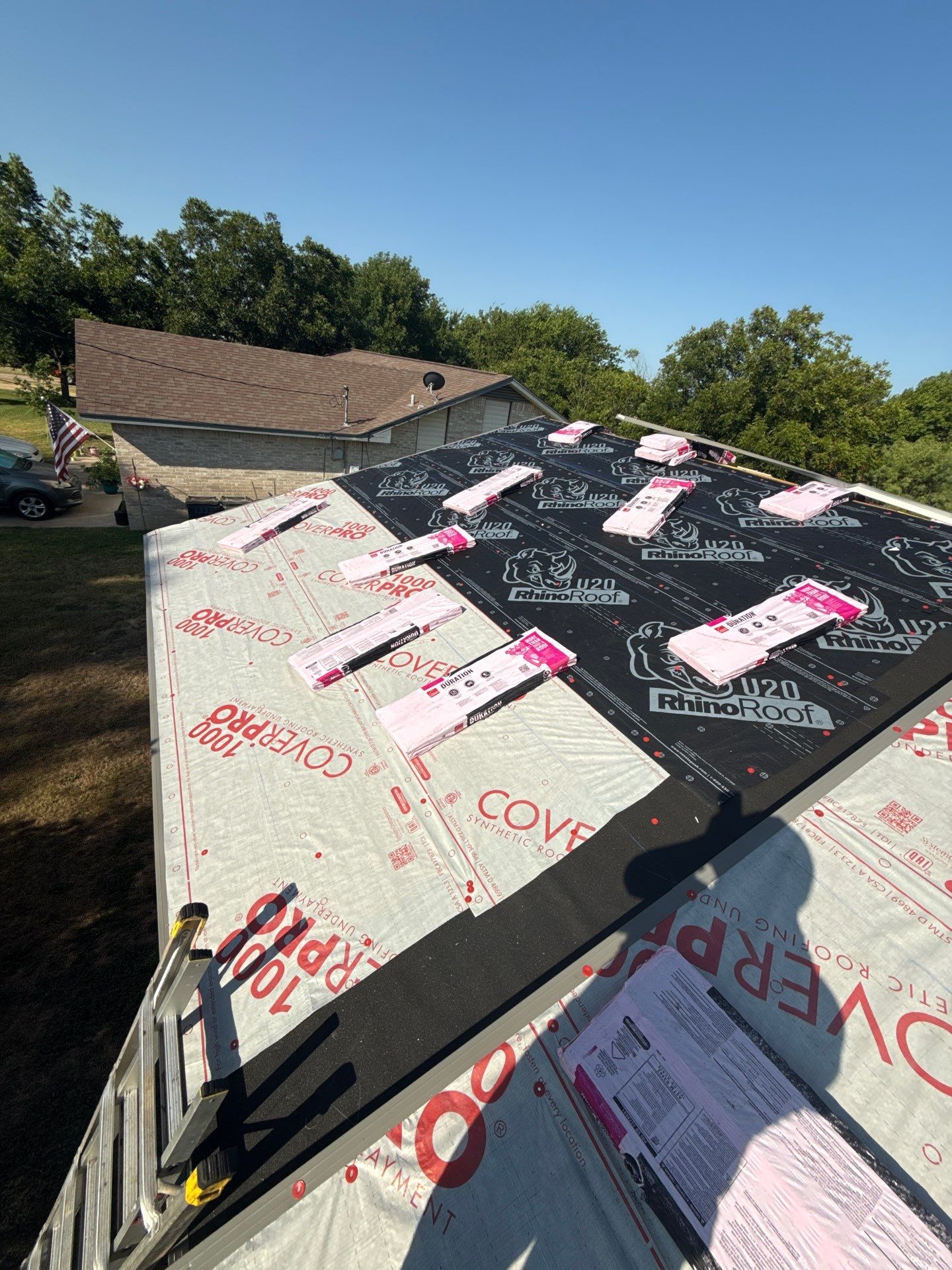 Project completion Photos by J&J Roofing Pros