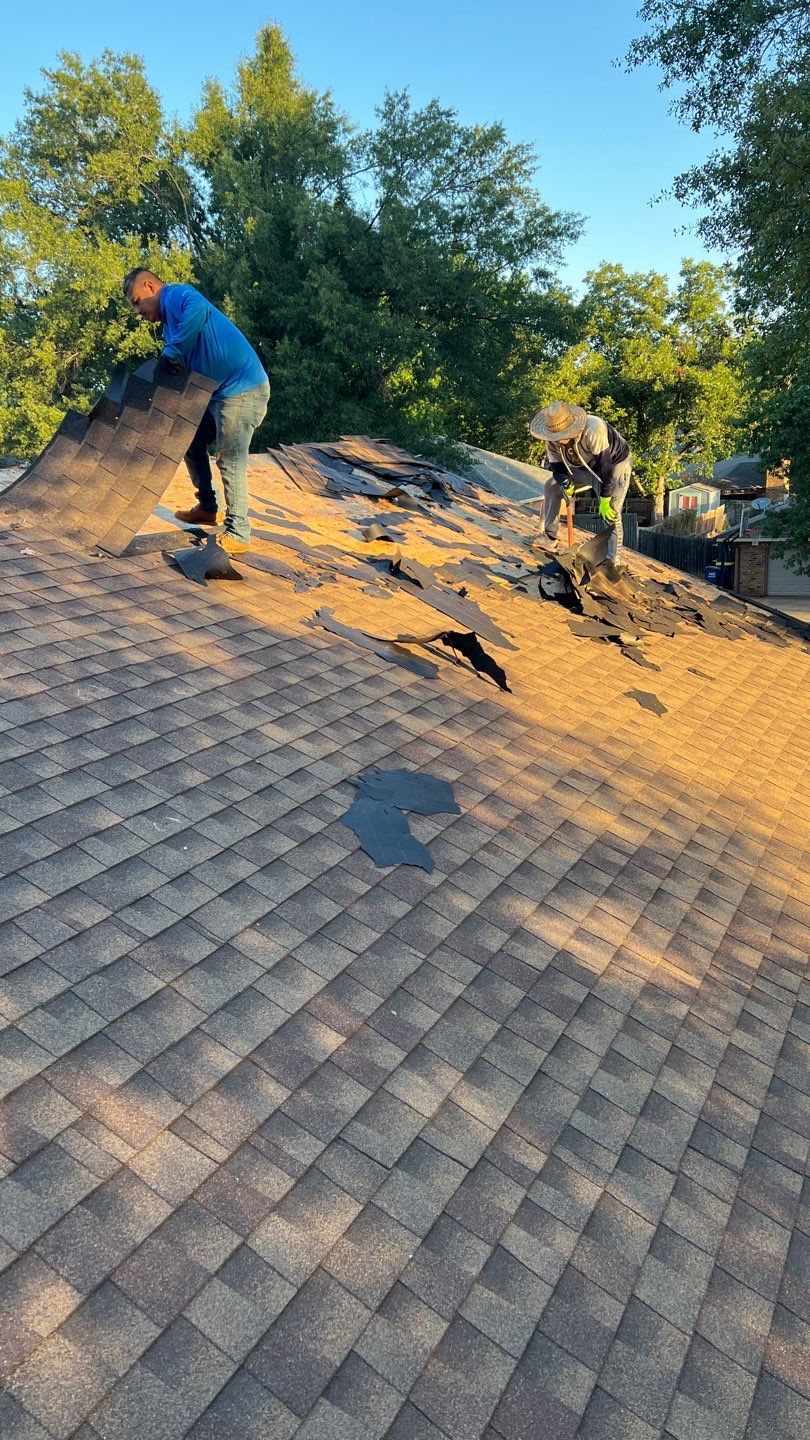 Residential Roofing Installation using GAF Natural Shadow  by A & H Roofing and Contracting