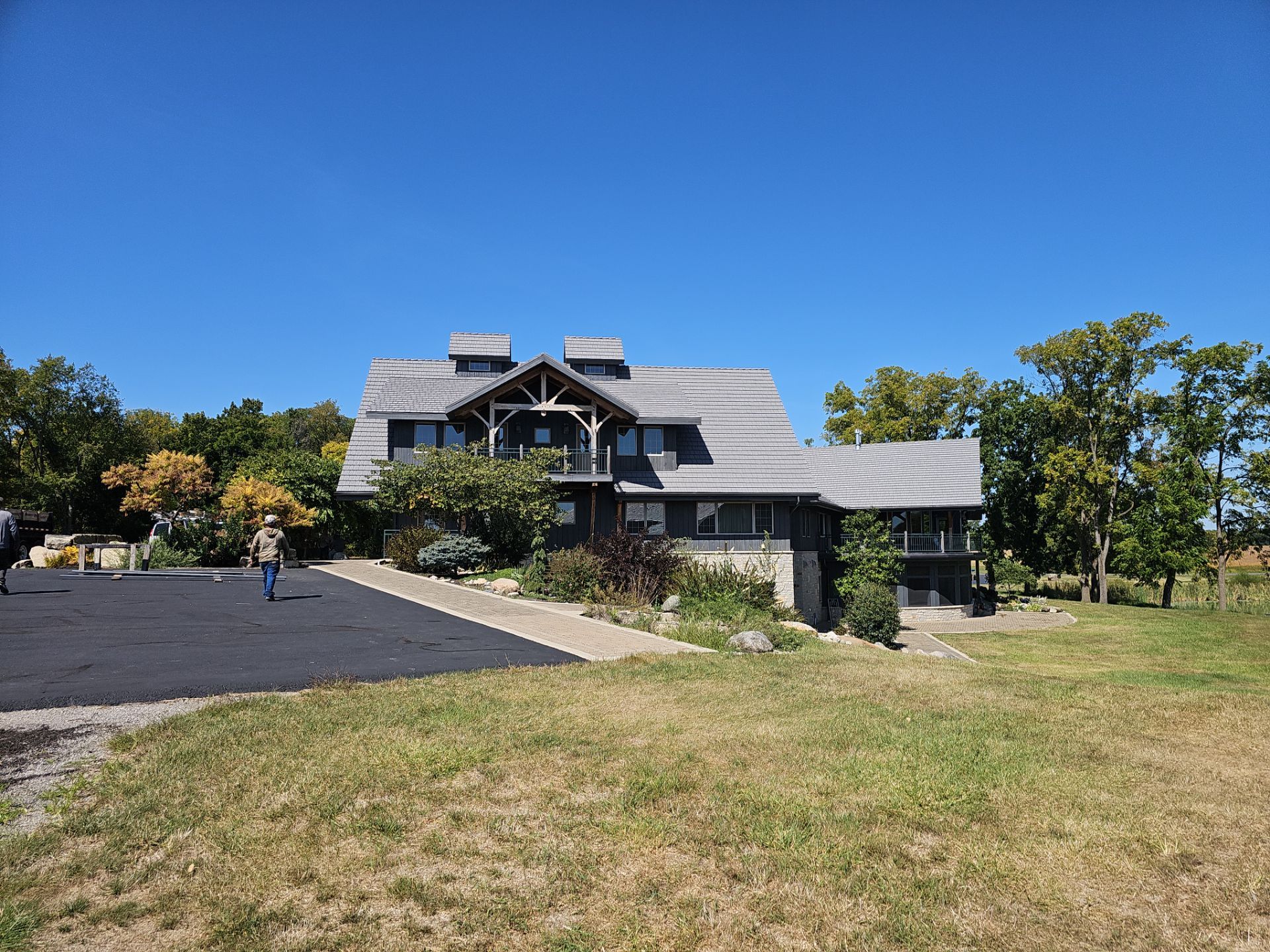 Residential Roofing Installation using Kassel Shake Beech by Nitro Roofing and Construction