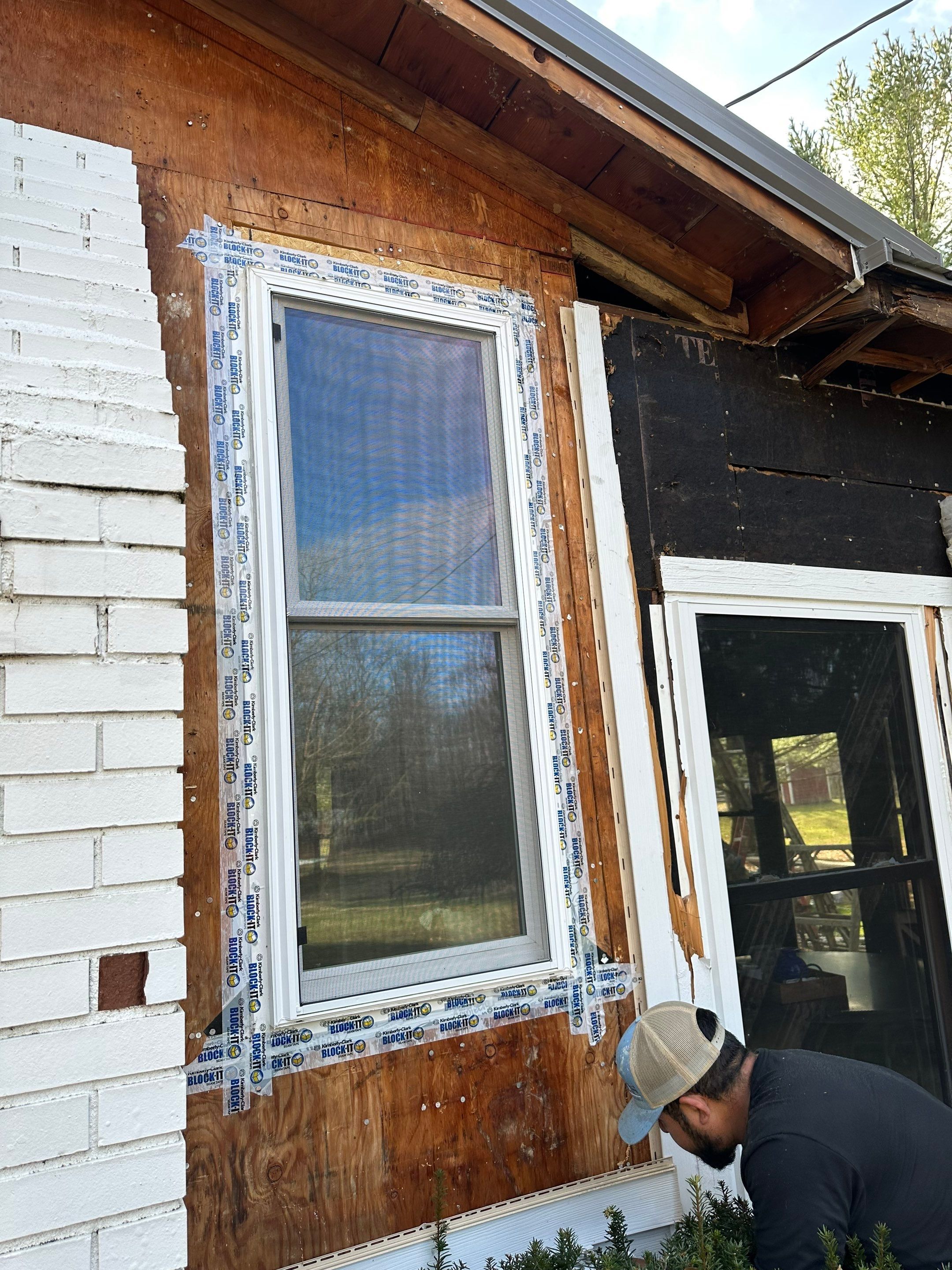 James Hardie Siding installation in New Albany by Best Exteriors Inc
