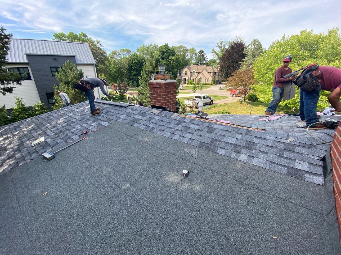 Roof Replacement using Owens Corning by 180 Contractors