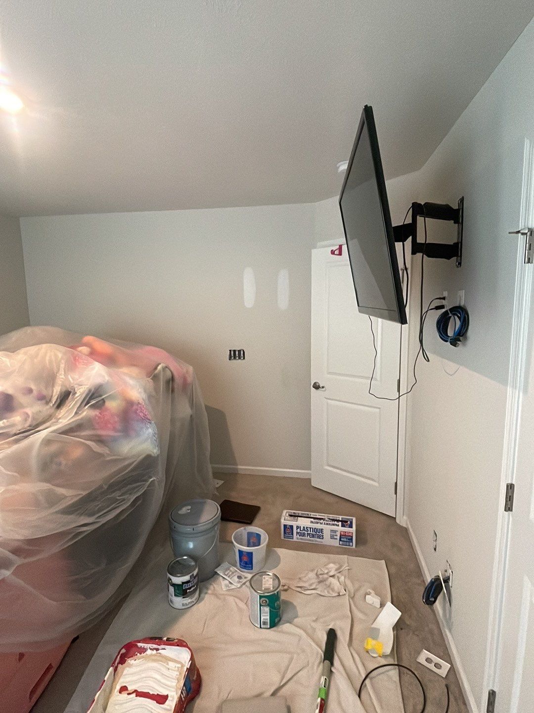 Interior Painting using Sherwin Williams Pro-Mar 200 With Accent Wall by Callaway Contracting LLC