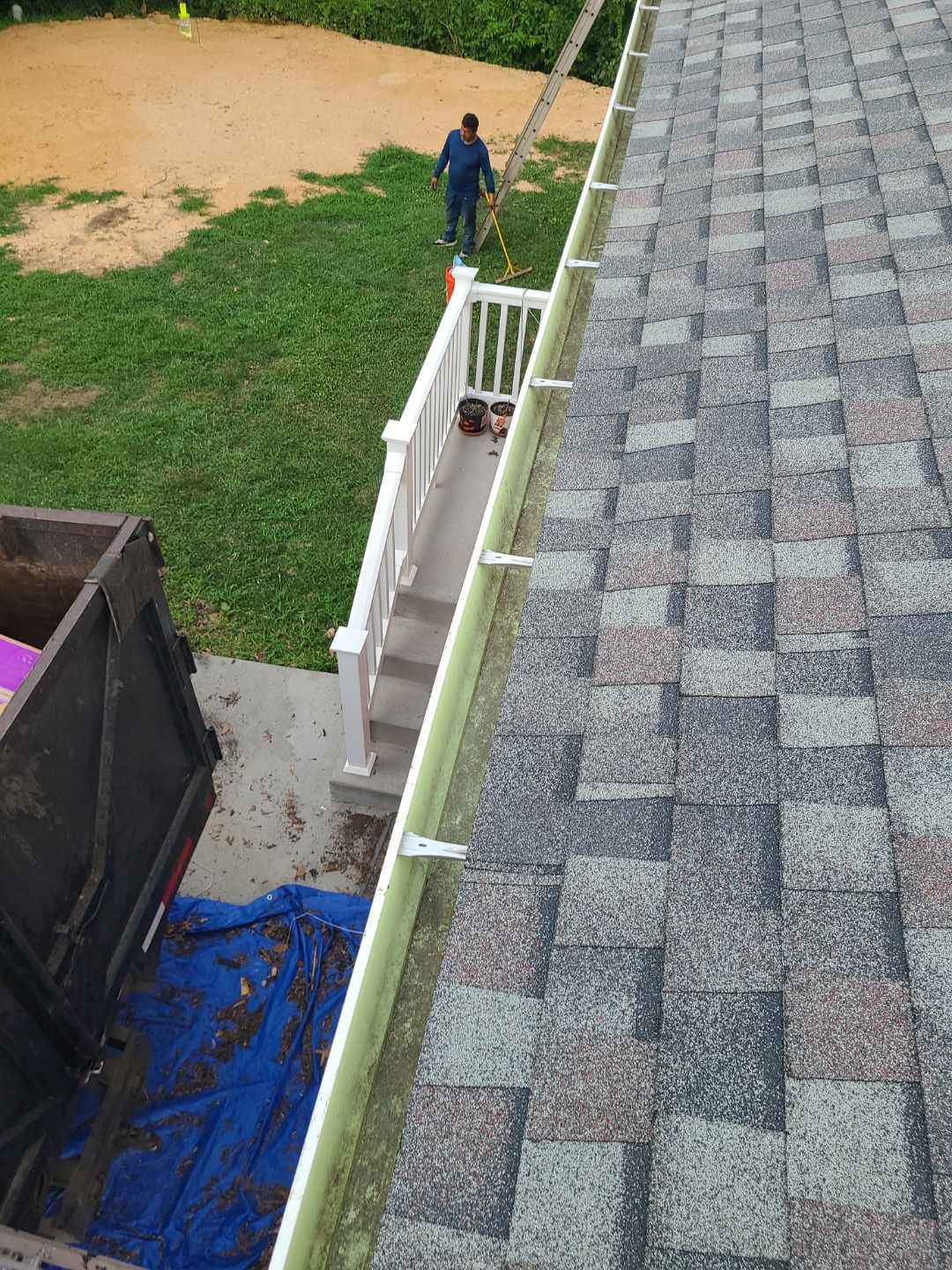 Woodbridge: Roof Replacement with CertainTeed Landmark Pro Designer Shingles in Max Def Colonial Slate by RM Banning, Inc.