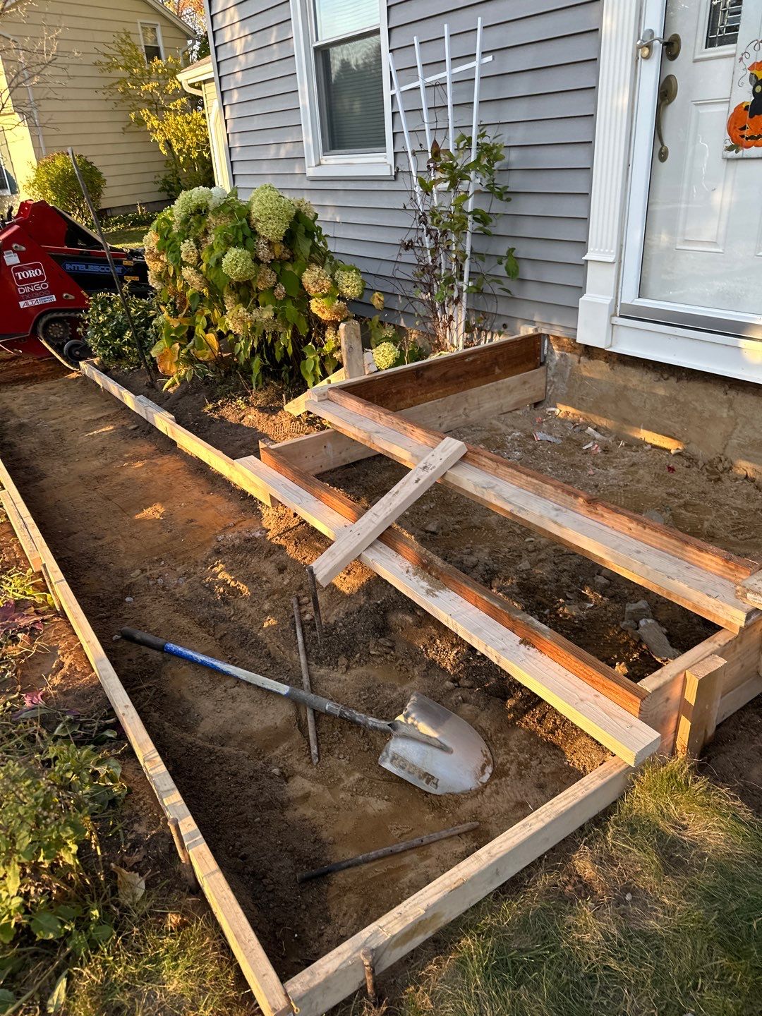 Broom Finish Walkway and Porch  by NG Masonry & Construction LLC