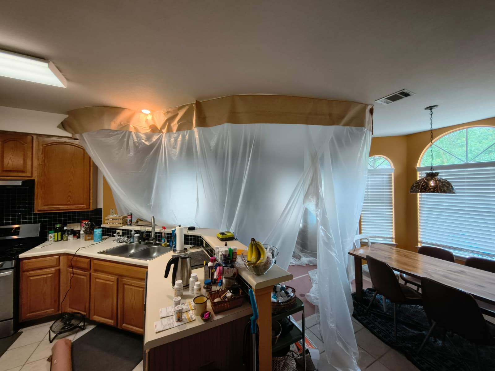Residential Roofing Installation and Interior Storm Damage Repairs in Austin by Caliber Restoration LLC