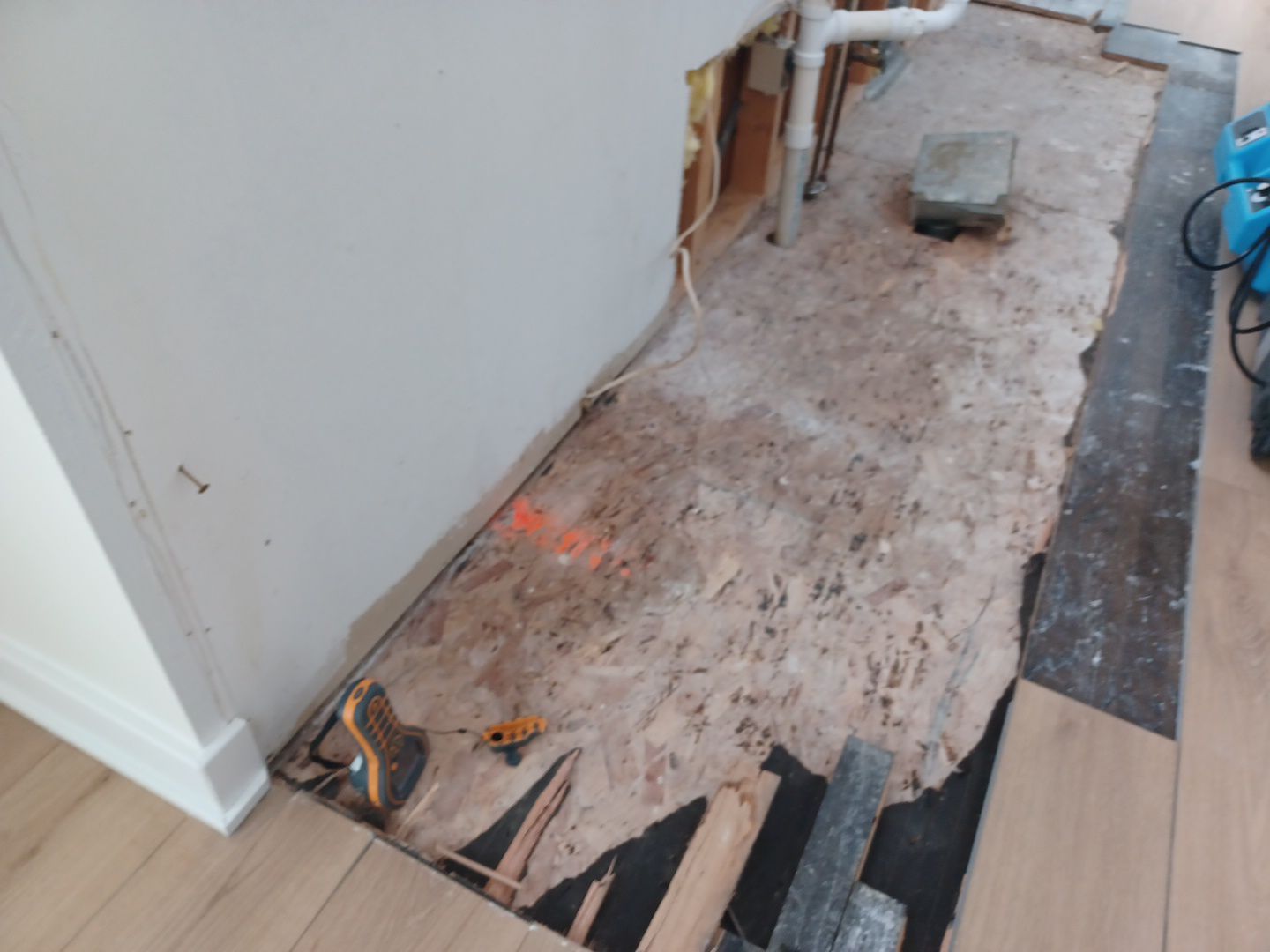 Project in Commerce Twp by EzDry Water Mitigation & Property Restoration