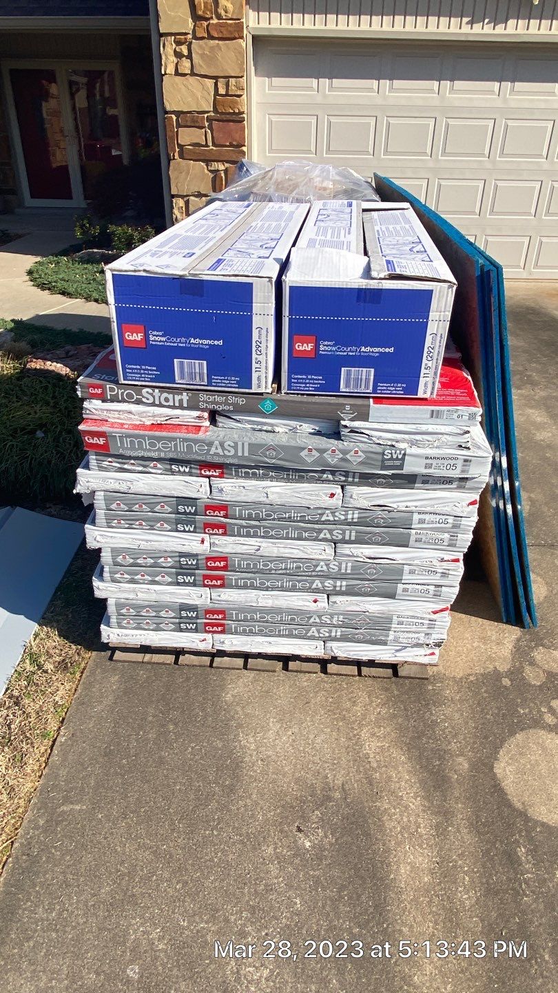 Roof Project in Broken Arrow by Decor Roofing & Restoration