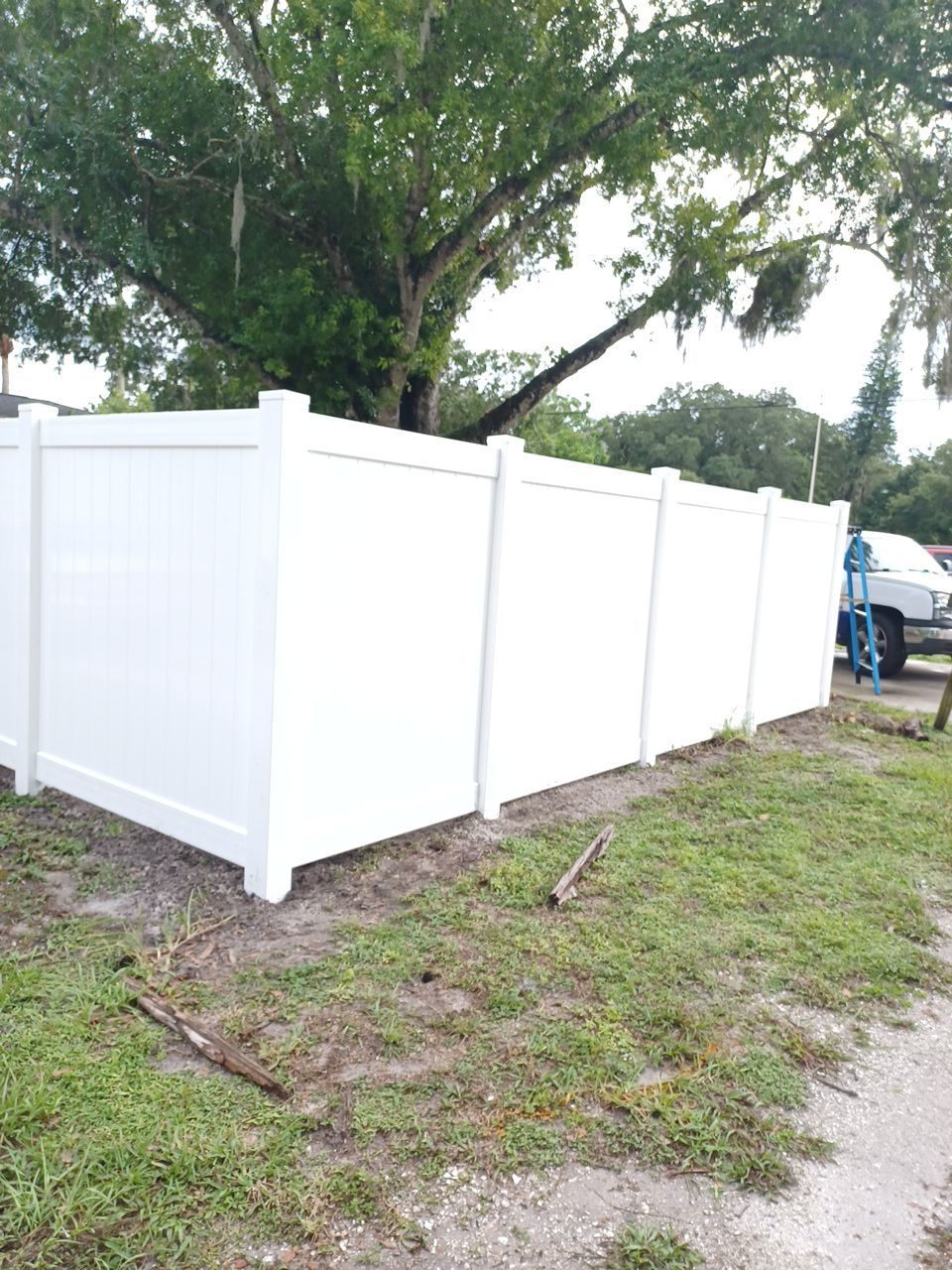 Sarasota, FL 6ft. Tall White Vinyl Privacy Fence by Asap fence and gates, LLC