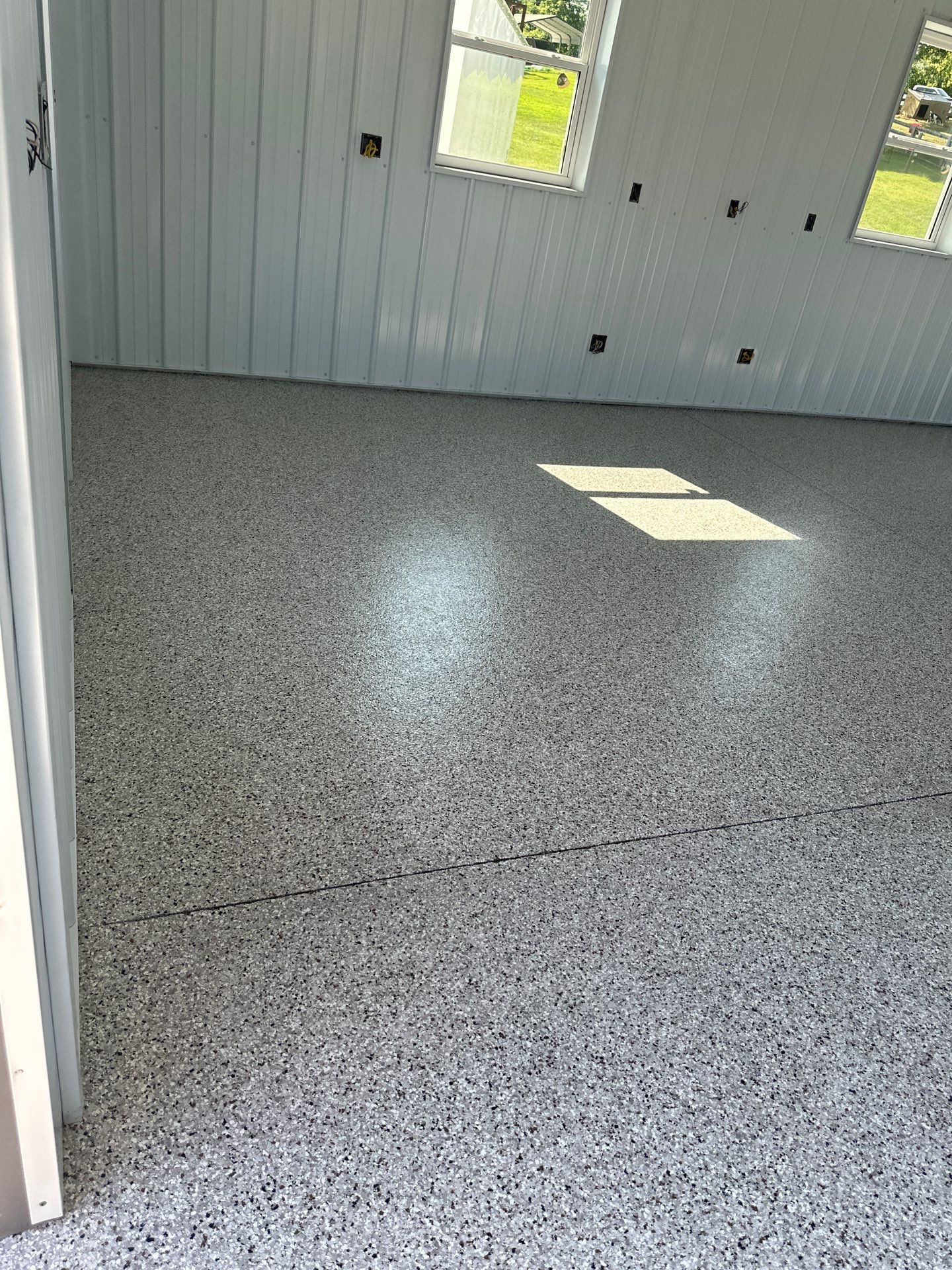 Garage Floor Coating using Coyote by My Garage Floor Guys