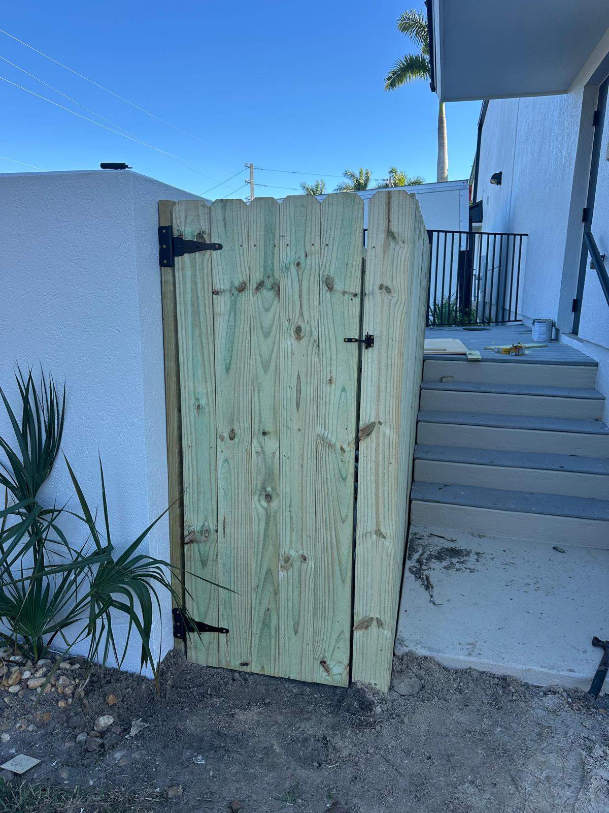 Garbage Enclosure Replacement in Marco Island by True Fence LLC