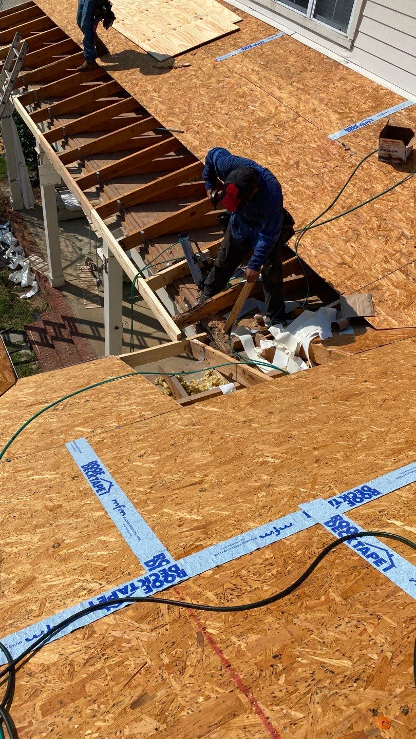Residential Roofing Installation using Roof Replacement by American Roofing & Construction LLC
