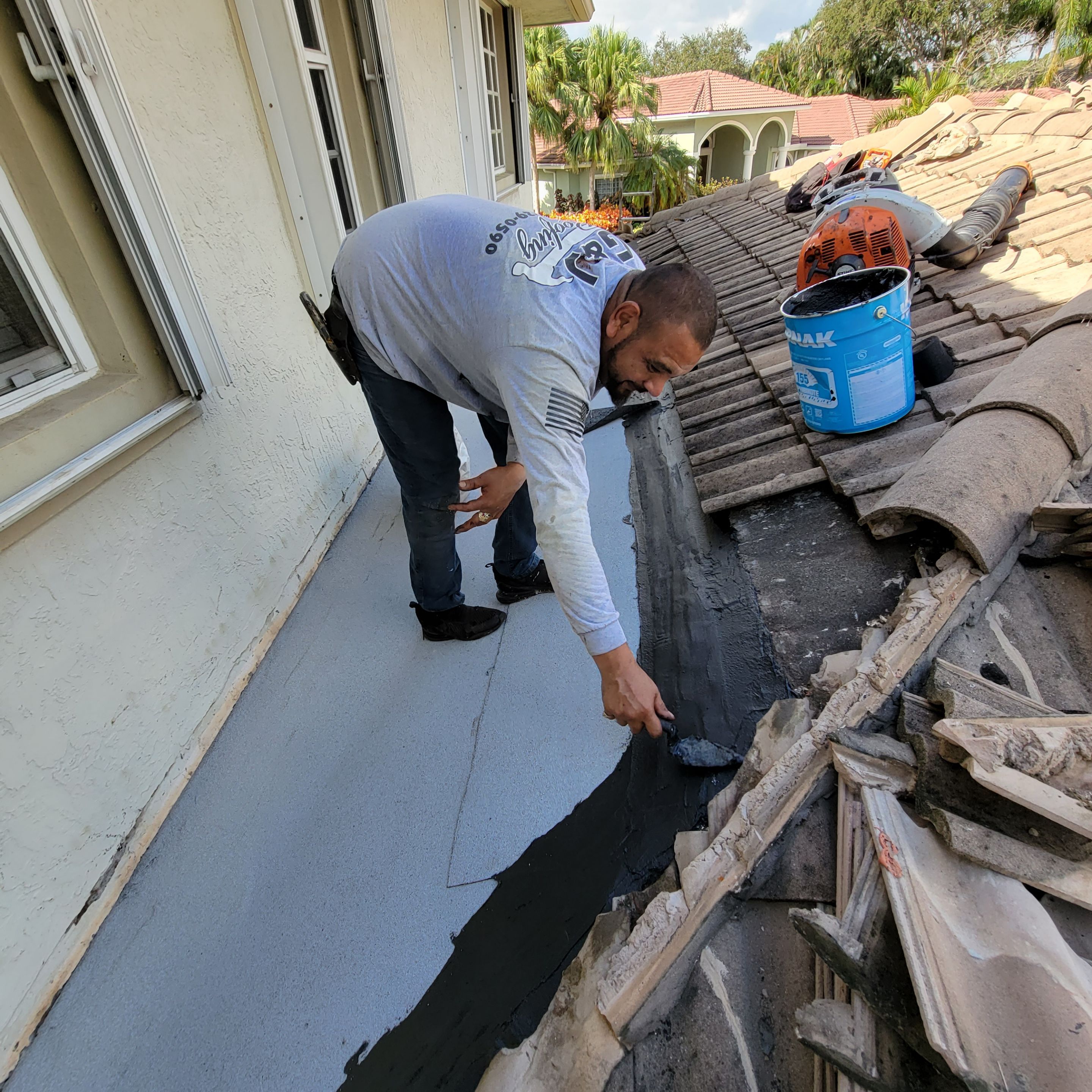 SW 26th St., Davie, FL by G&J Roofing 