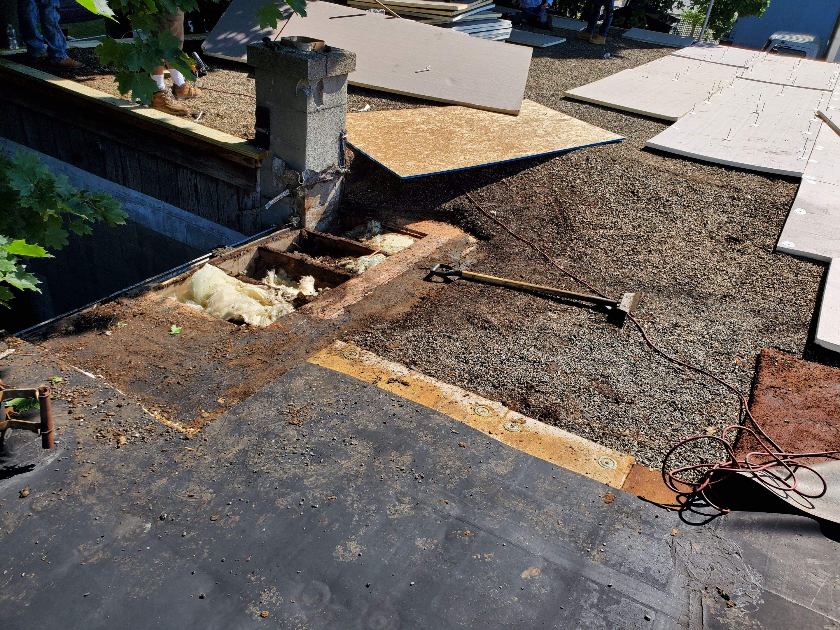 Commercial Roofing Installation using GAF Roofing by UBrothers Construction