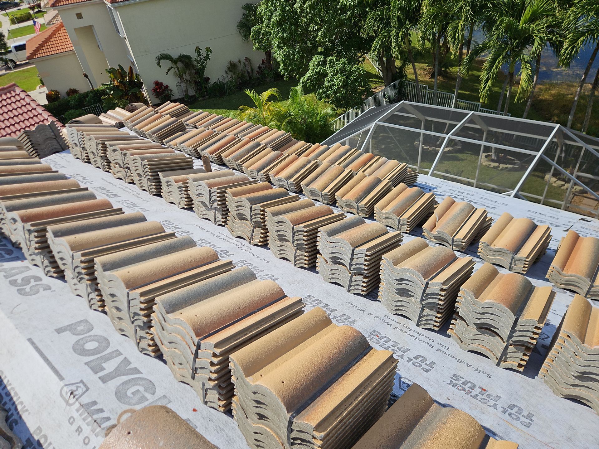 Residential Roofing Installation using Westlake Roofing Tile by BLUES BROTHERS ROOFING
