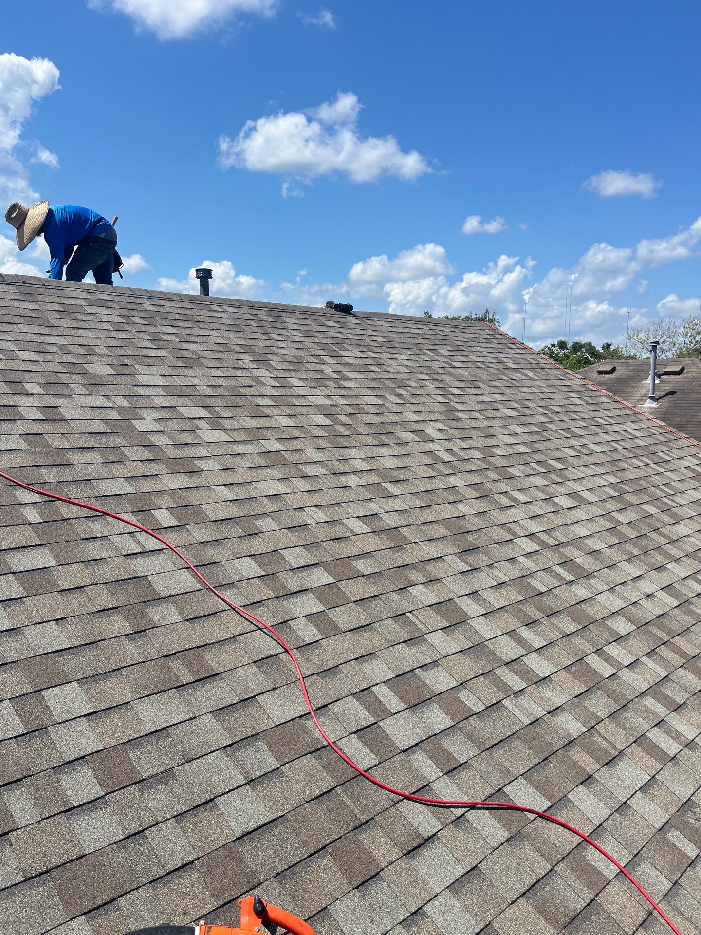 Residential Roofing Repair using Owen's Corning Duration (Lifetime) Shingles by Roof Repair Company