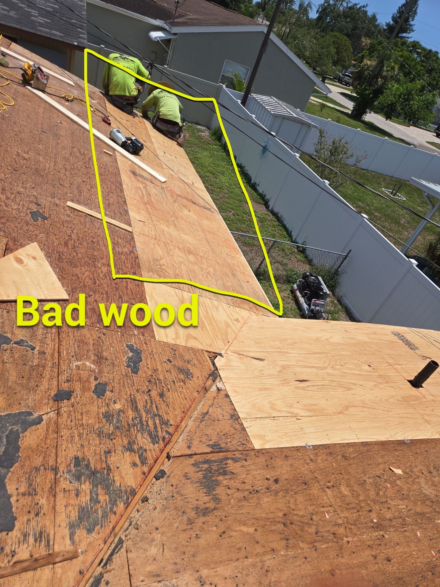 Project in St. Petersburg 33702 by Mitchell Roofing Company LLC 