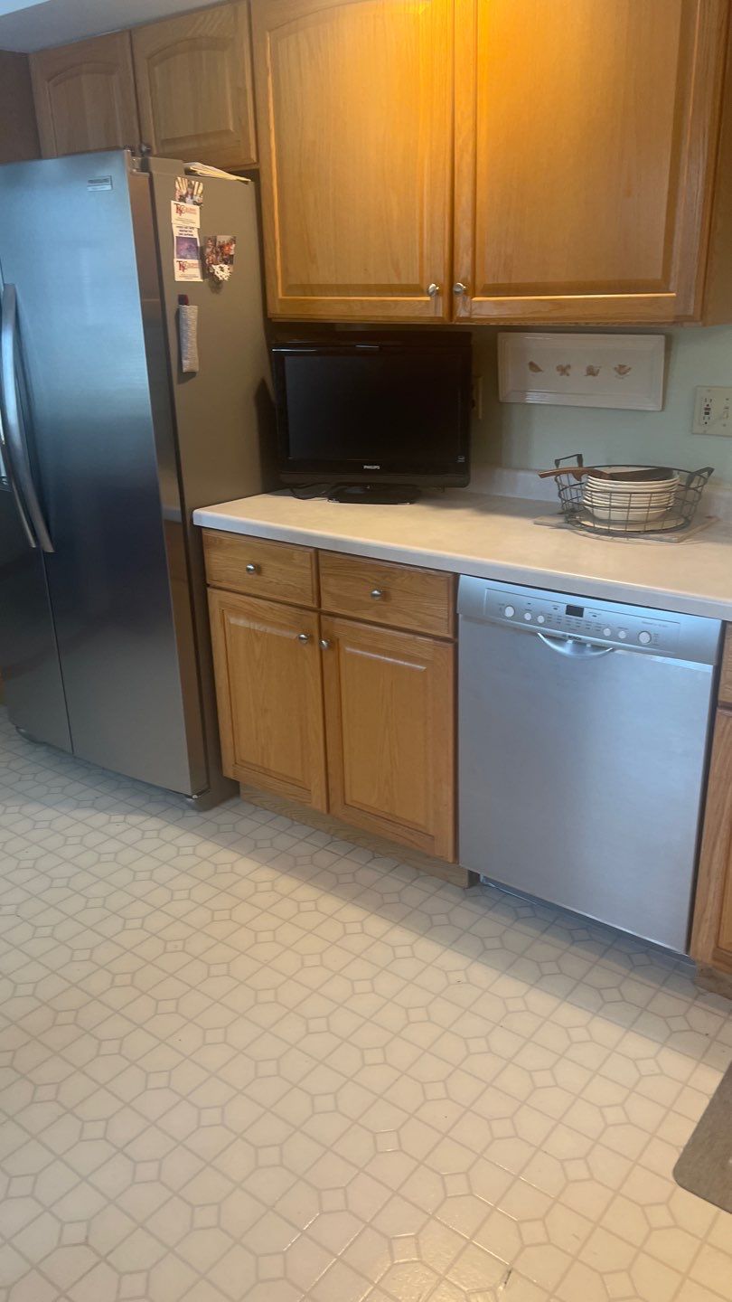 Cabinet Repaint by Cutting edge painting 