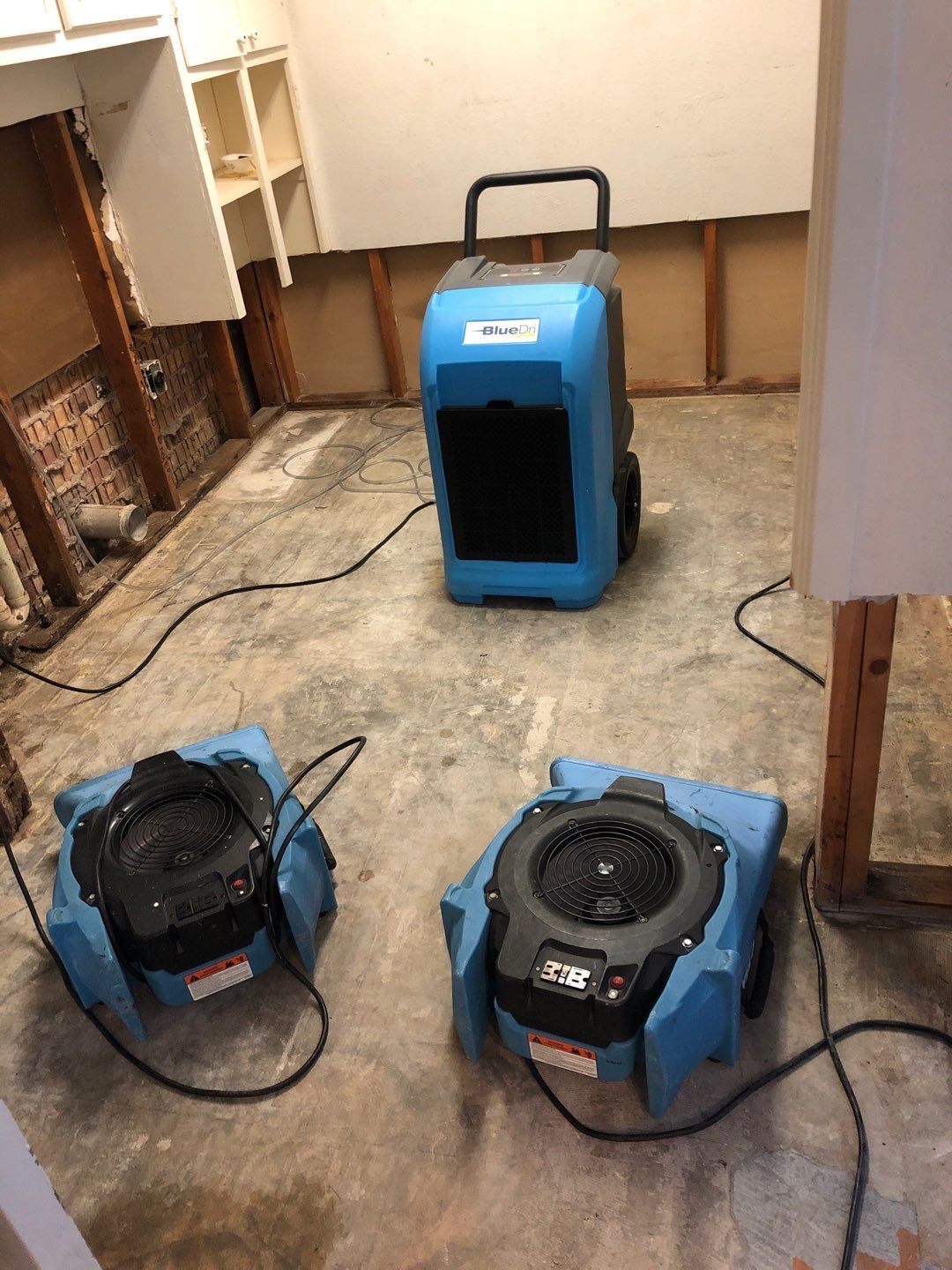 Home Remodel after Huge Water Damage by L&T General Contractors and Restoration INC