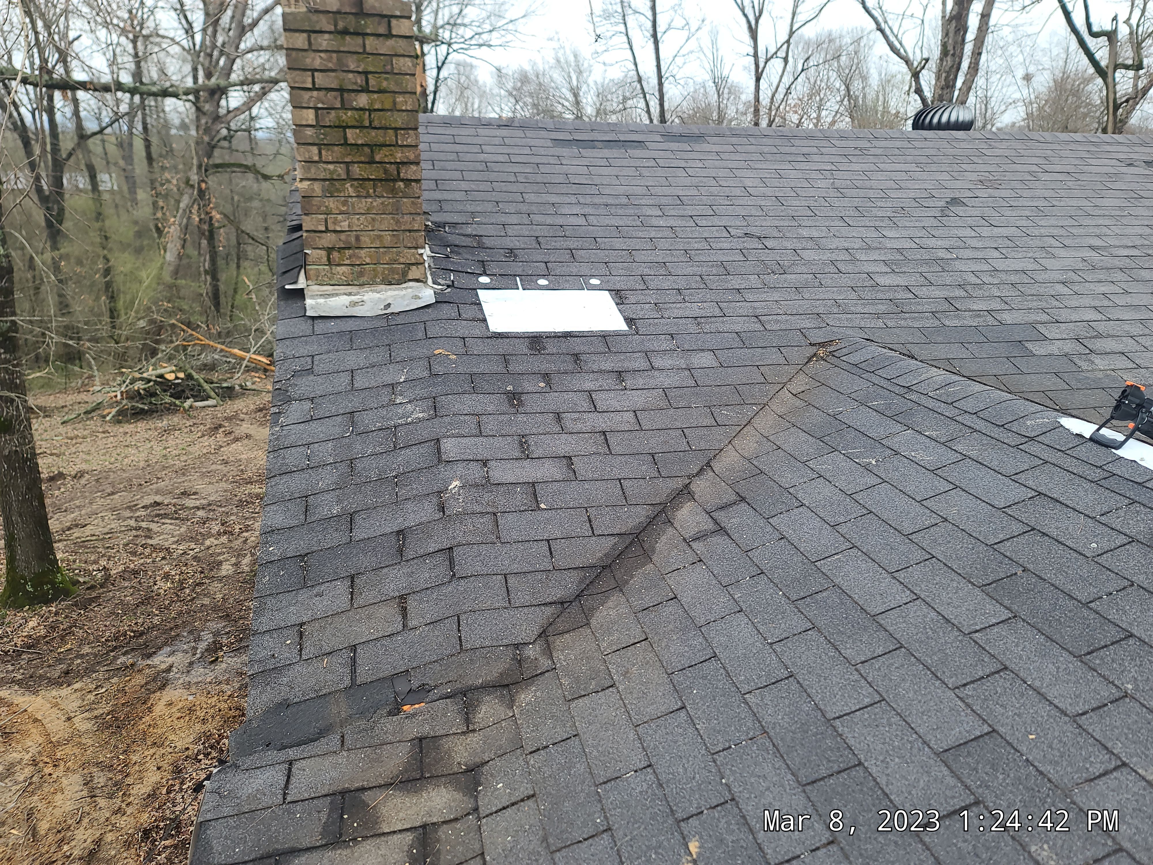 Residential Shingle Reroof using Certainteed Landmark 3-Tab by Hostetler Roofing