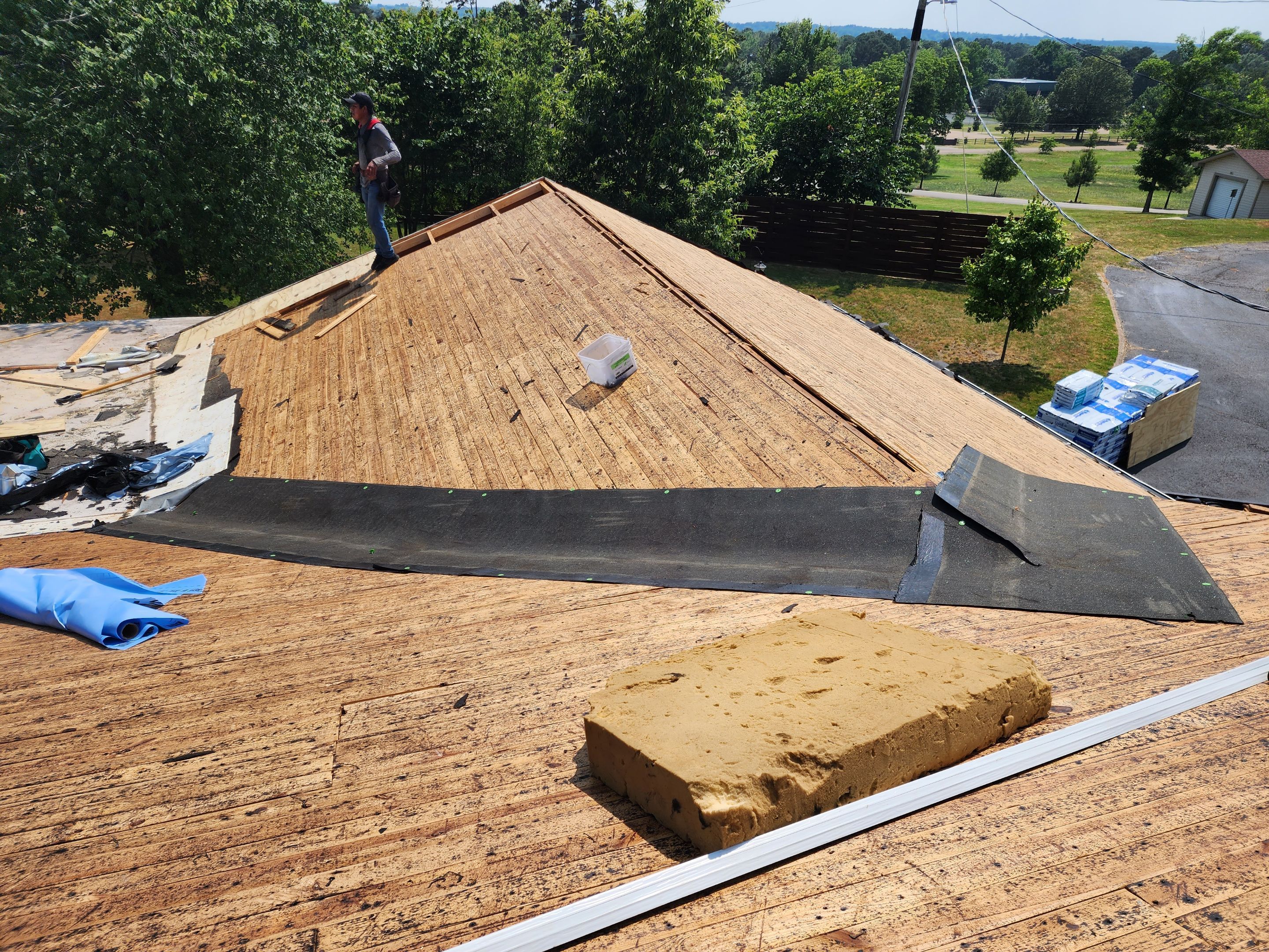 Residential Shingle Reroof using Malarkey Vista by Hostetler Roofing