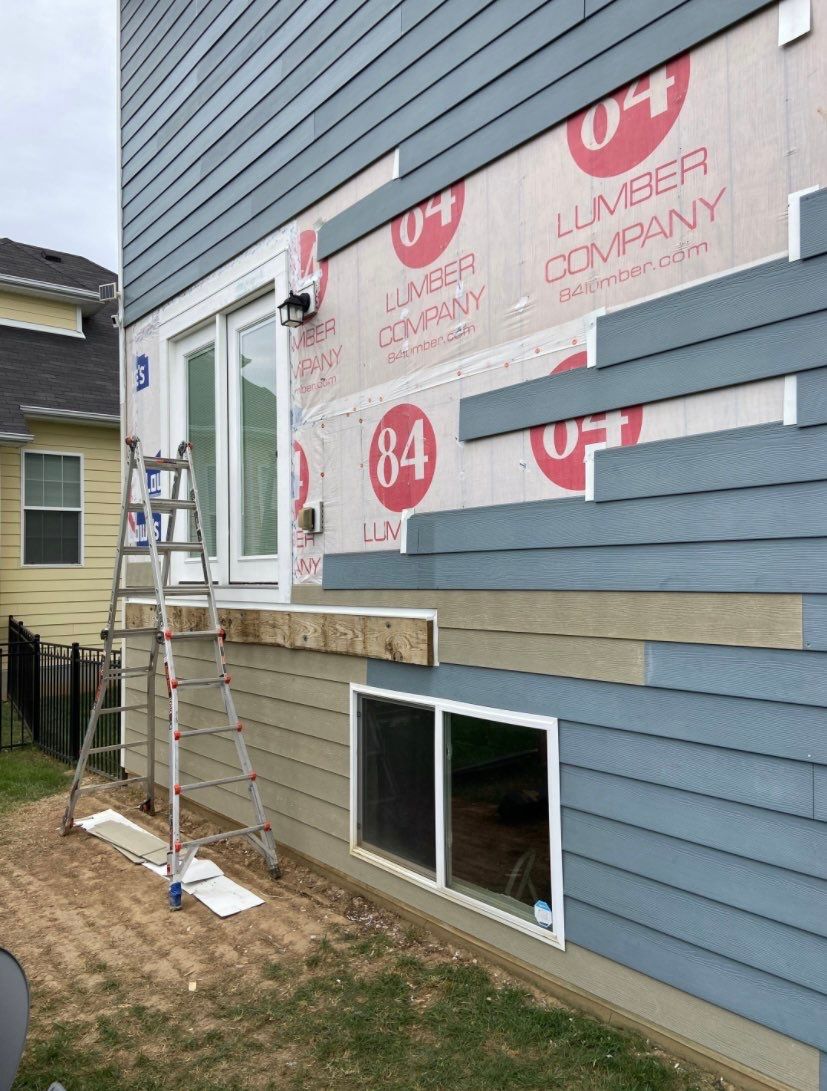 Leak Behind Siding caused Structural Damage by ANR Restoration