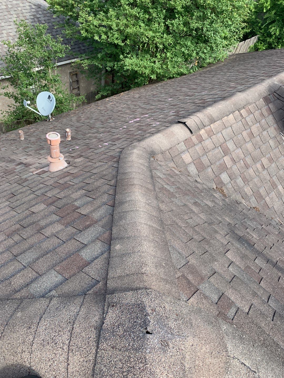 Roof Replacement using GAF shingles in Katy Texas by Elite Roofing LLC