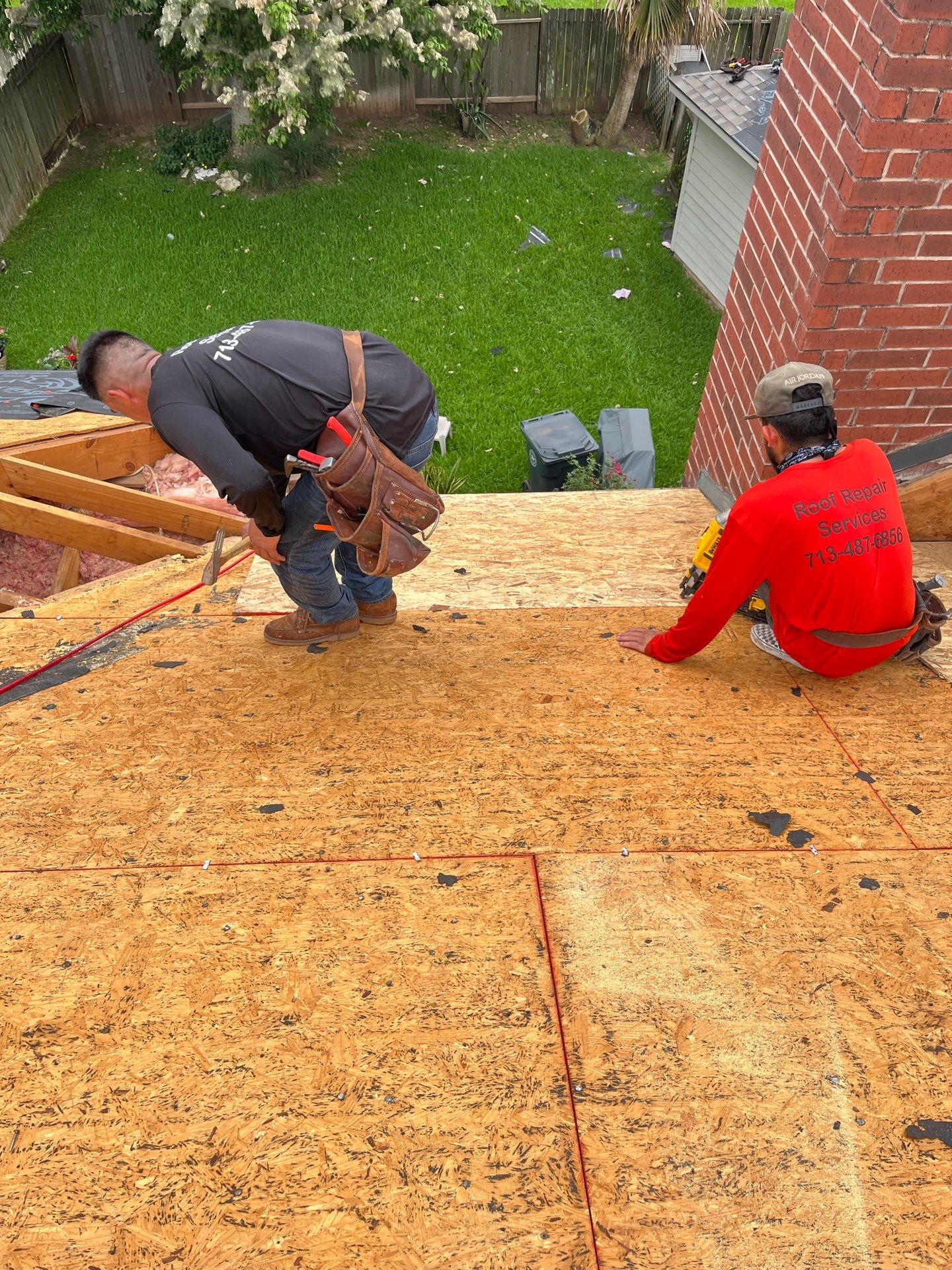 Residential Roofing Repair using Owen's Corning Duration (Lifetime) Shingles by Roof Repair Company