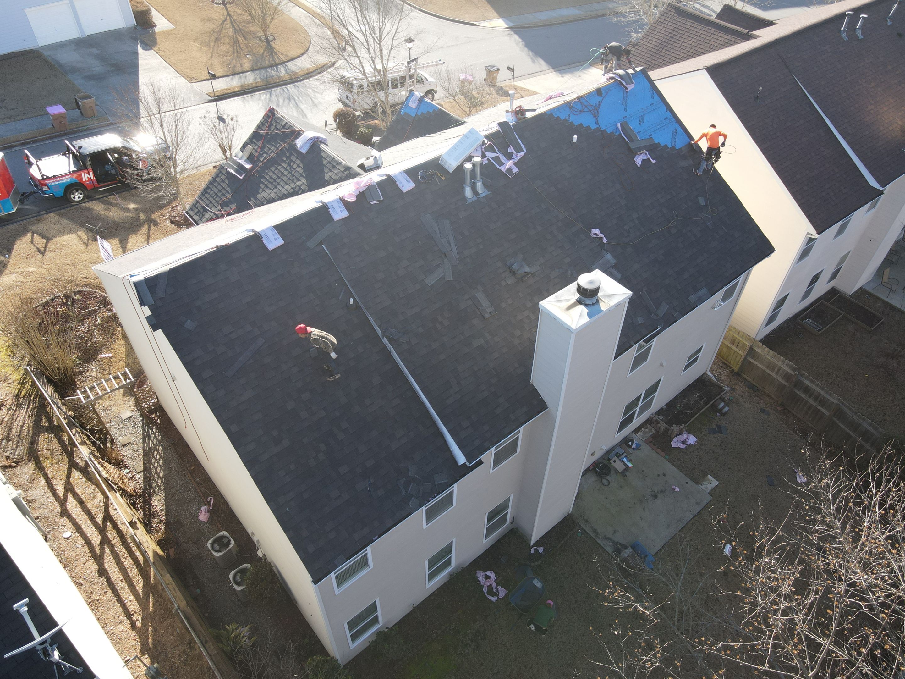 Residential Roofing Installation using Owens Corning by Inspector Roofing and Restoration