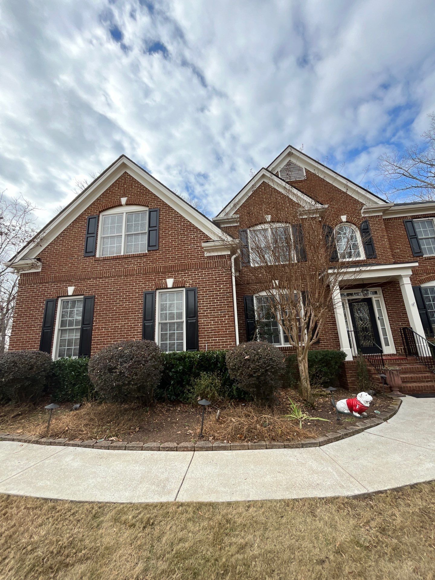 Exterior and Deck of home in Sugar Hill by Five Star Painting